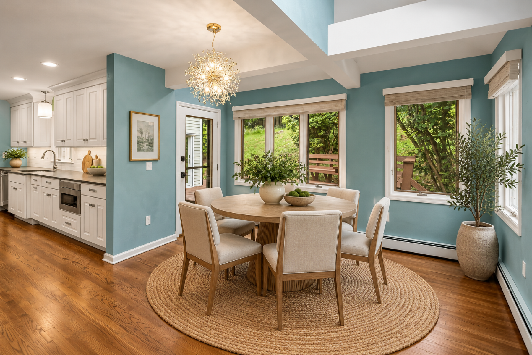  Updated Custom Colonial Home Brings Private Natural Setting Into Daily Life - 物件實景