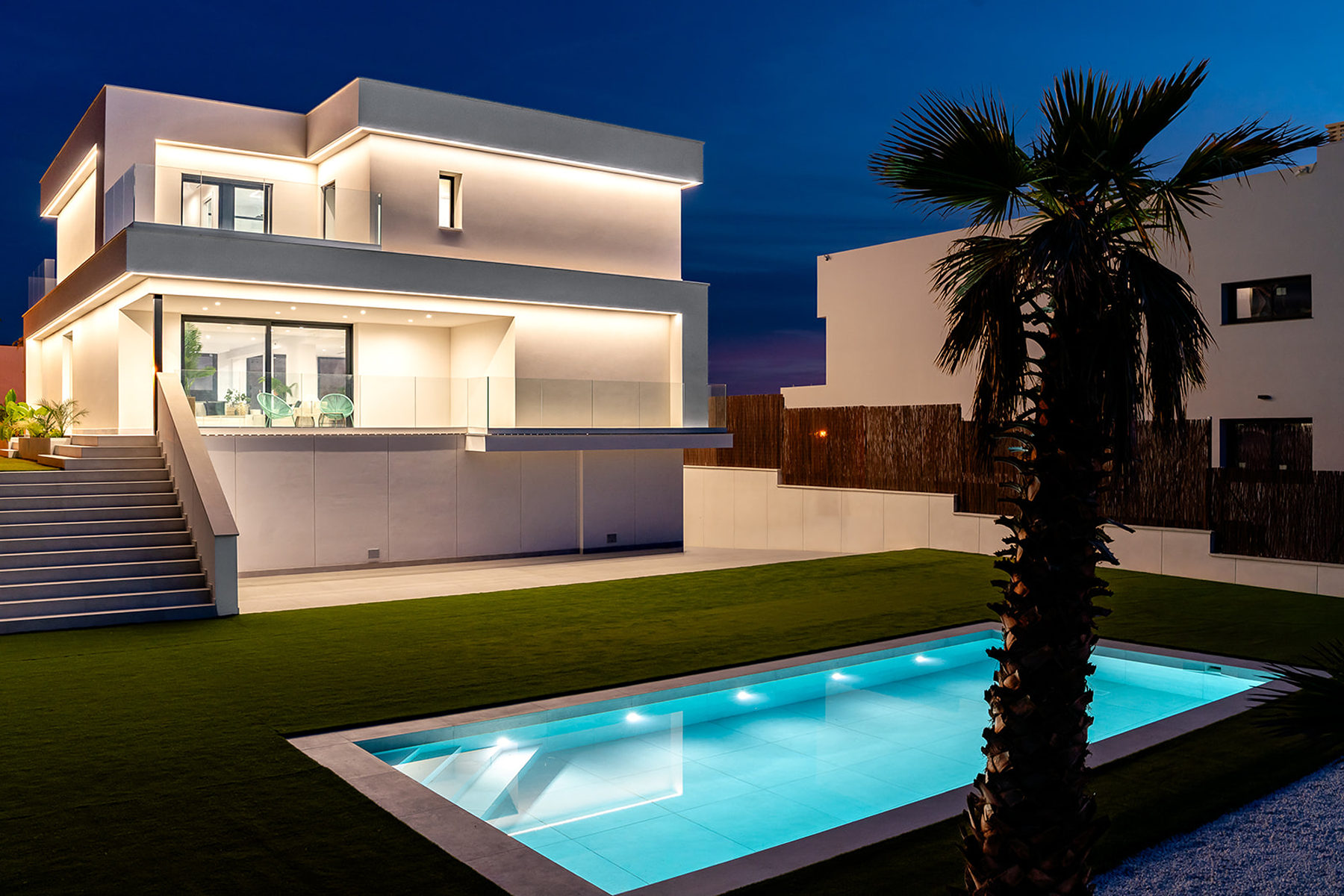  Contemporary villa with sea views in Aragai, Vilanova i la Geltrú - 物件實景