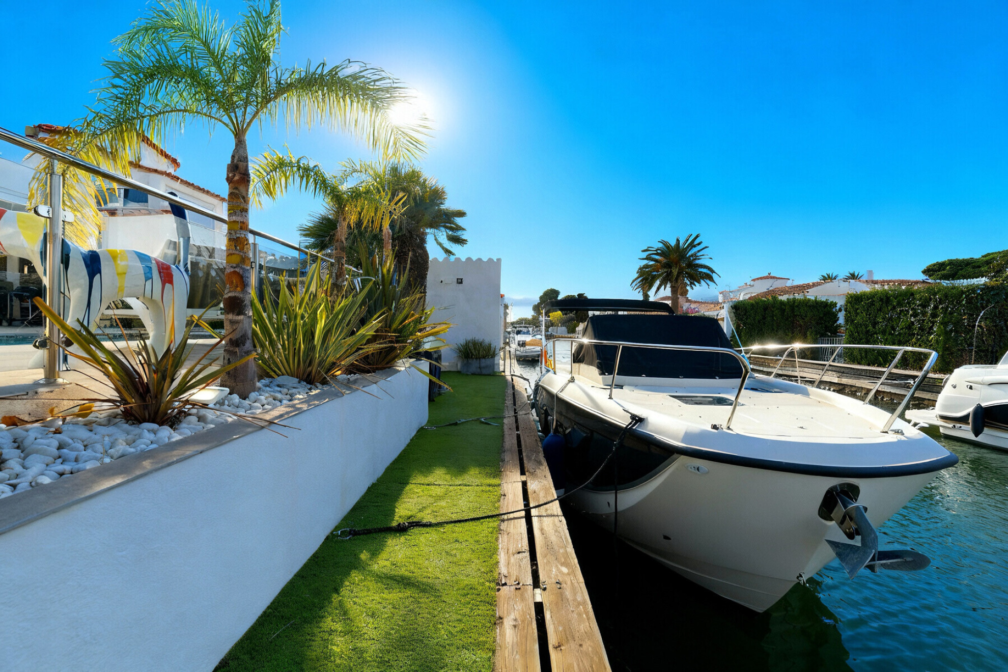  Contemporary villa on canal with mooring - 物件實景
