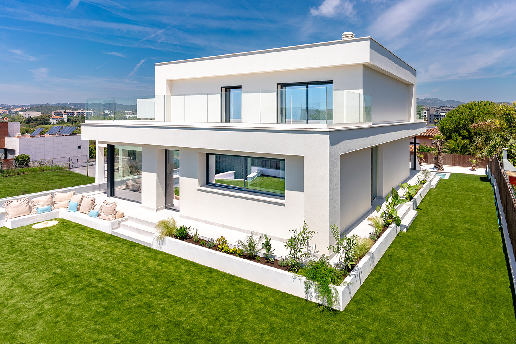  Contemporary villa with sea views in Aragai, Vilanova i la Geltrú - 物件實景