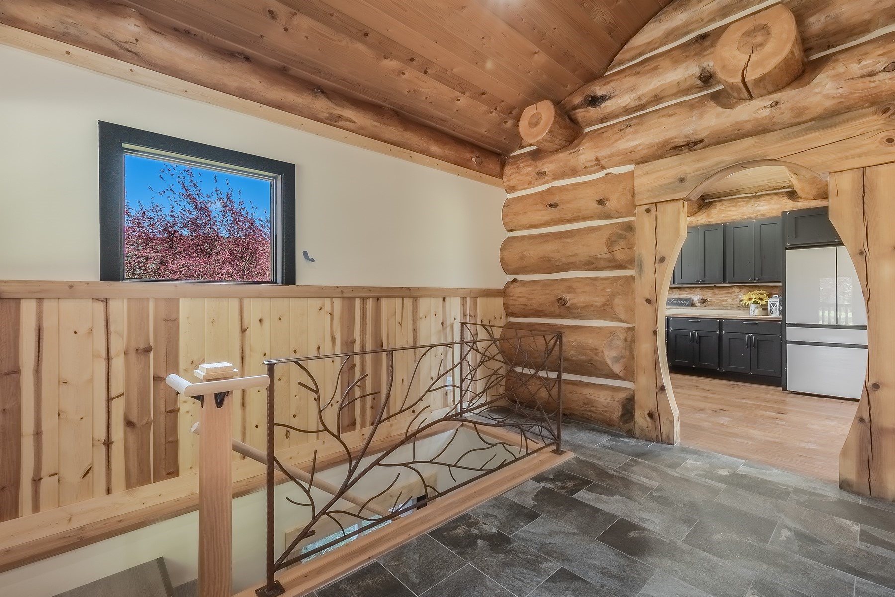  Artistic Log Home, Stunning Mountain Views - 物件實景