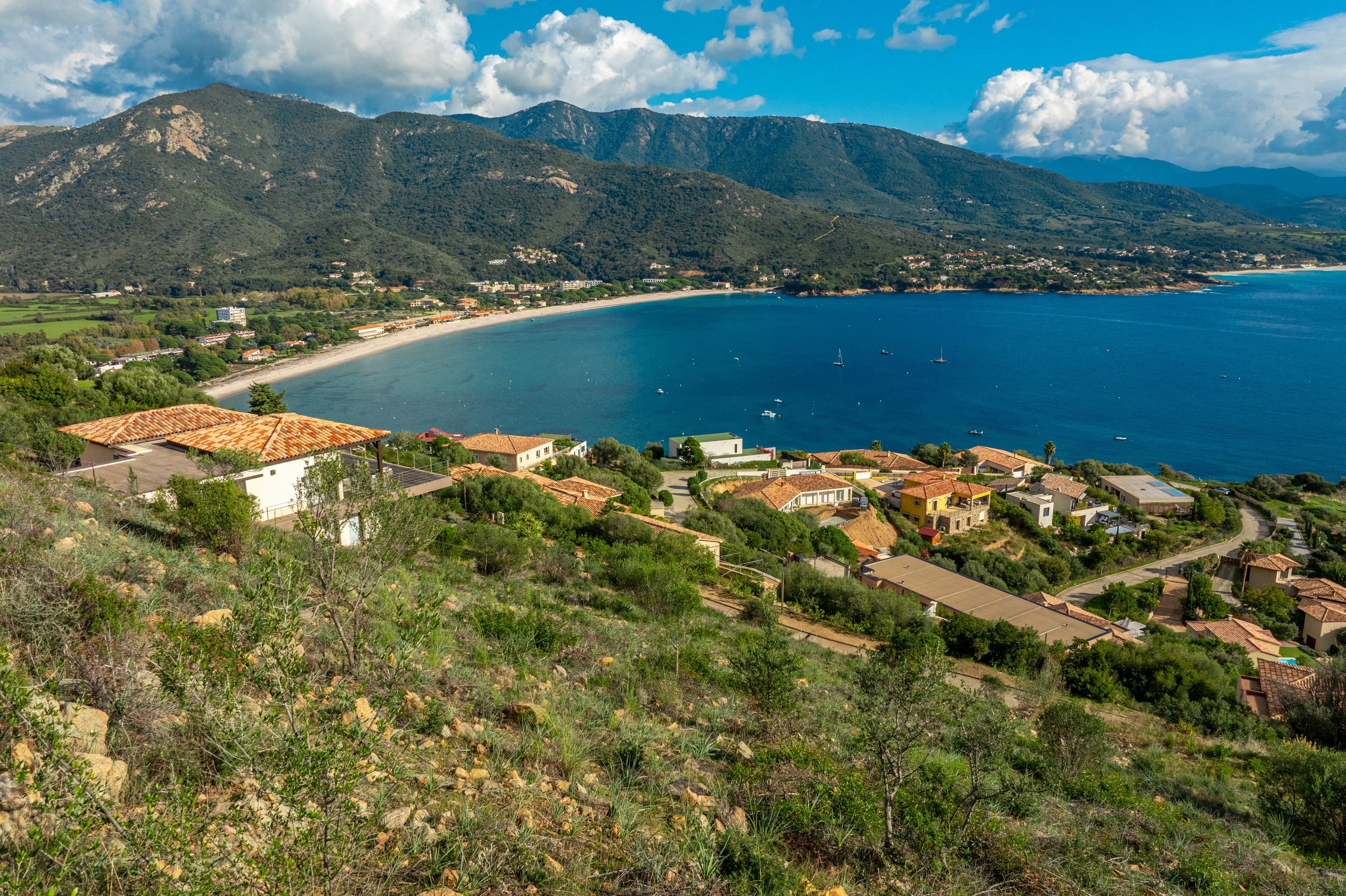  For sale : Building land with permit : villa with pool, panoramic sea view - Sa… - 物件實景