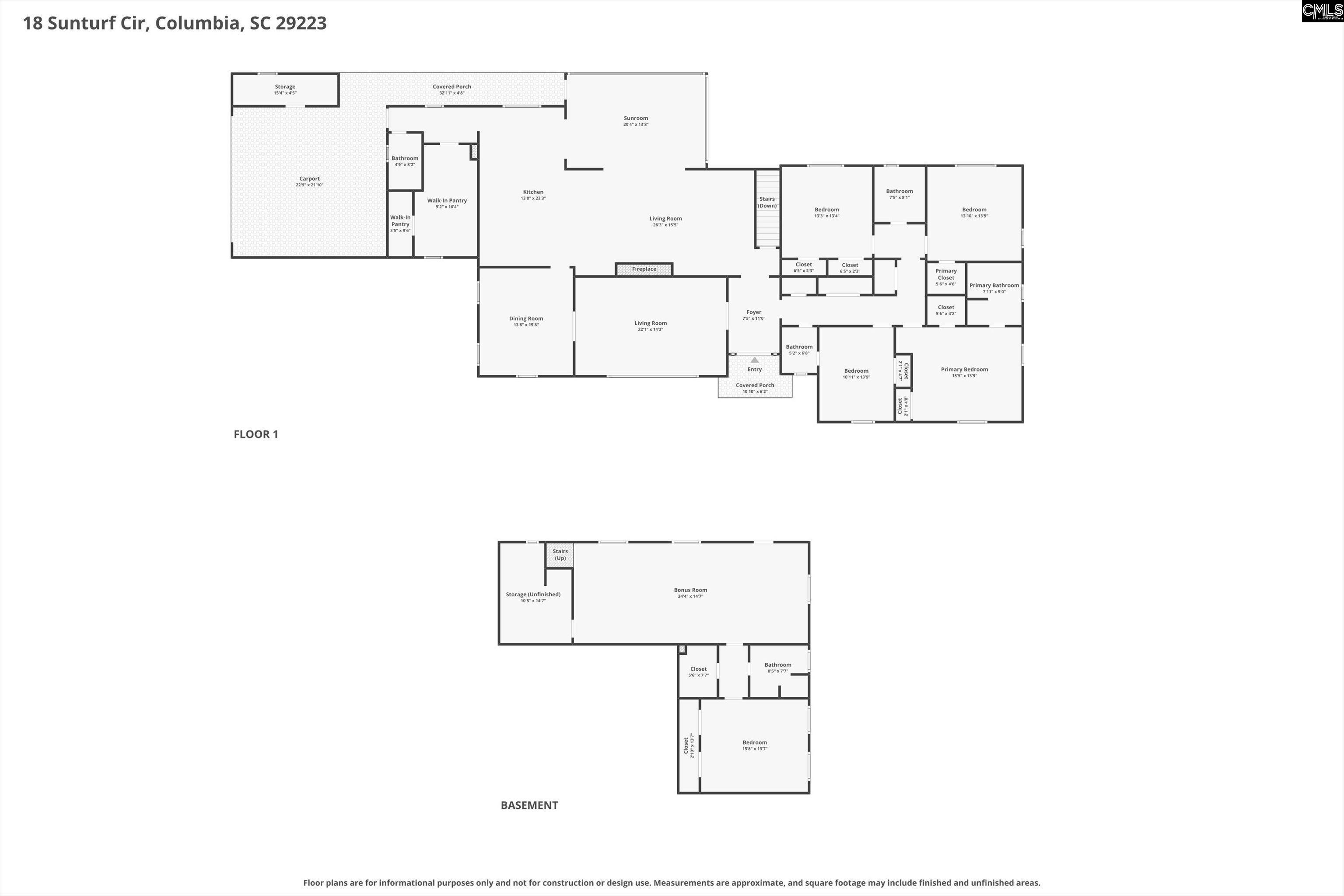Columbia, South Carolina, 29223, United States, 5 Bedrooms Bedrooms, ,5 BathroomsBathrooms,Residential,For Sale,2048031
