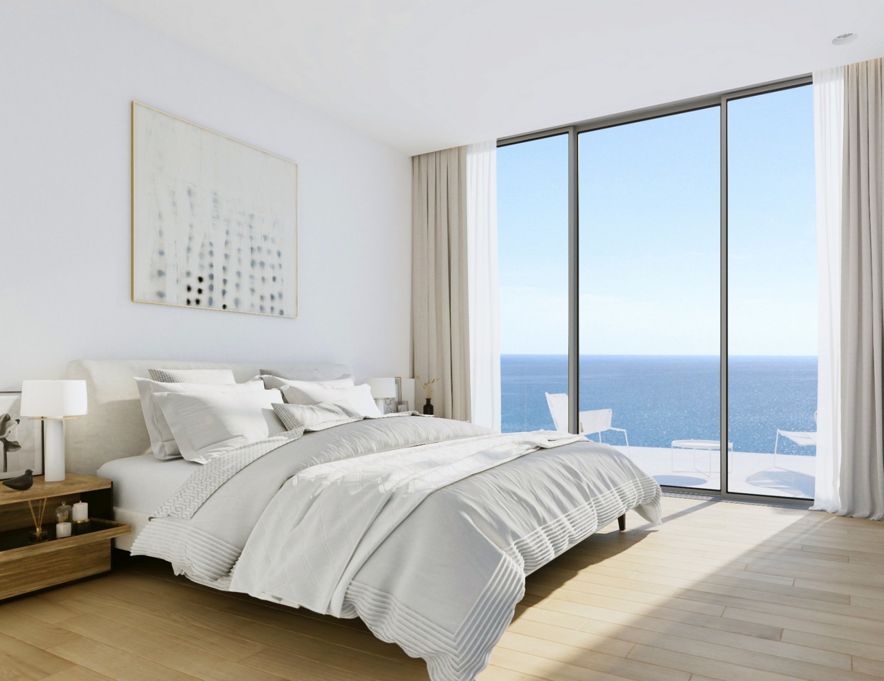  Beachfront Penthouse with a Private Terrace in Cavalli Tower Limassol - 物件實景