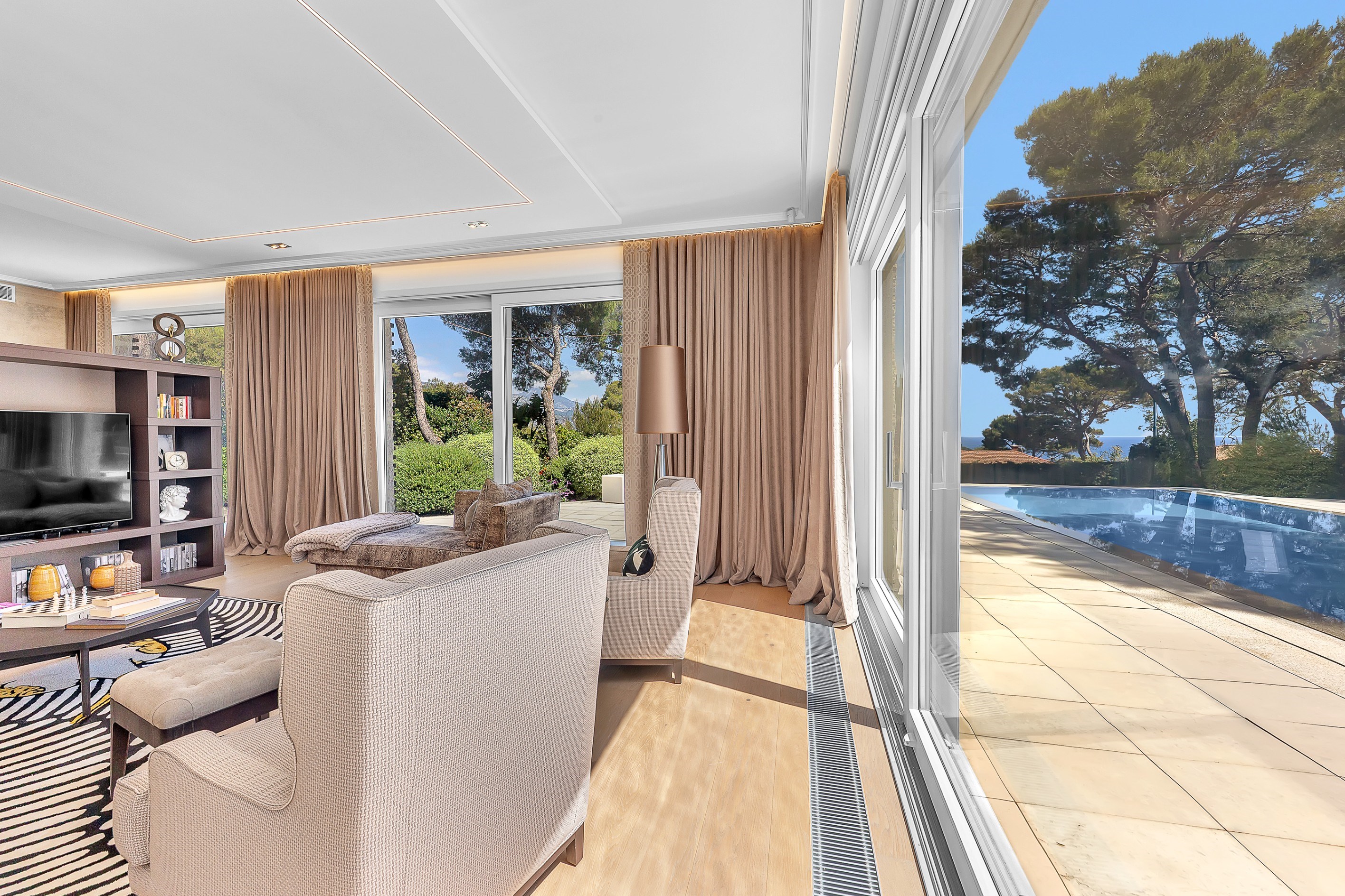  Saint-Jean-Cap-Ferrat contemporary villa with panoramic sea views and infinity … - 物件實景
