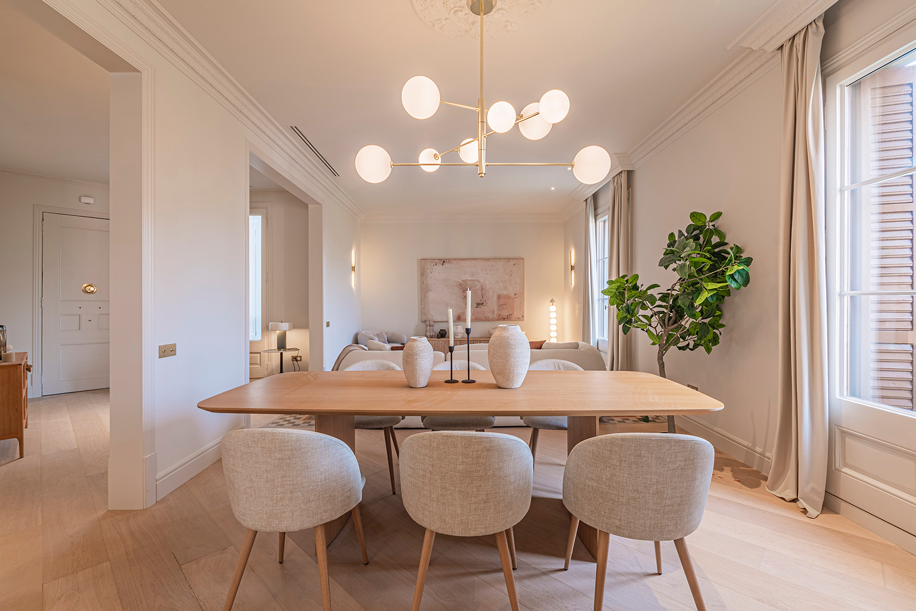  Designer Upper-Floor Apartment with Private Terrace in the Quadrat d’Or - 物件實景