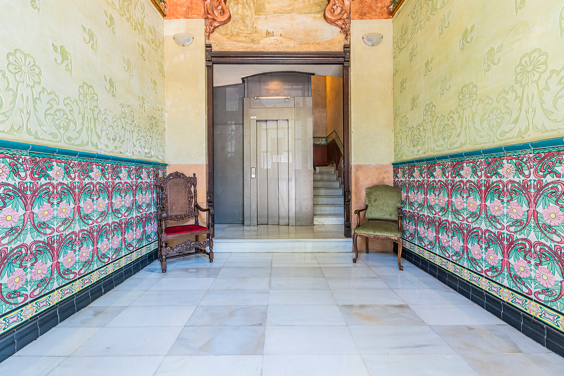  Bright apartment on high floor with private terrace in Eixample - 物件實景
