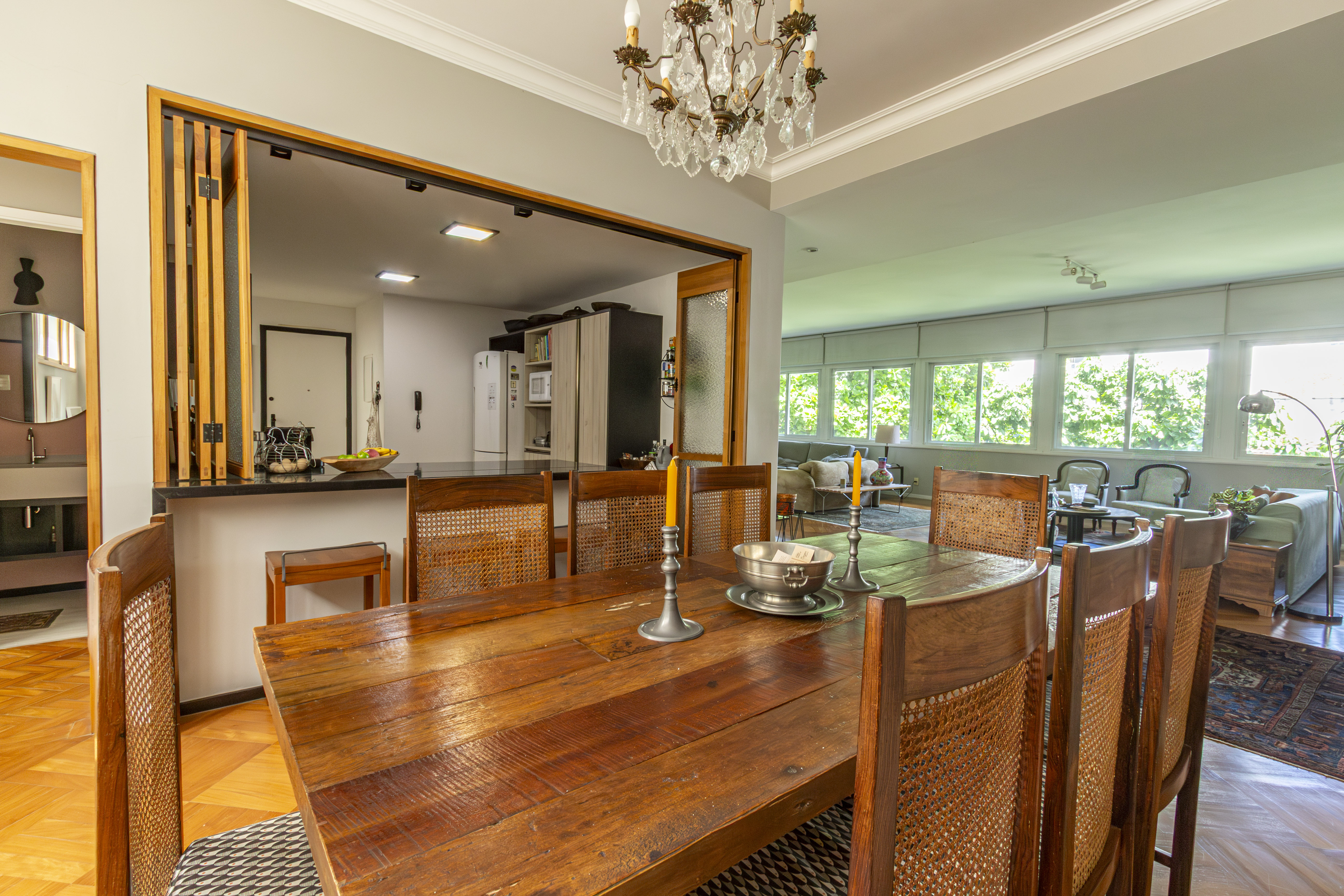  Apartment with High Ceilings and Spacious Interiors in Leblon - 物件實景
