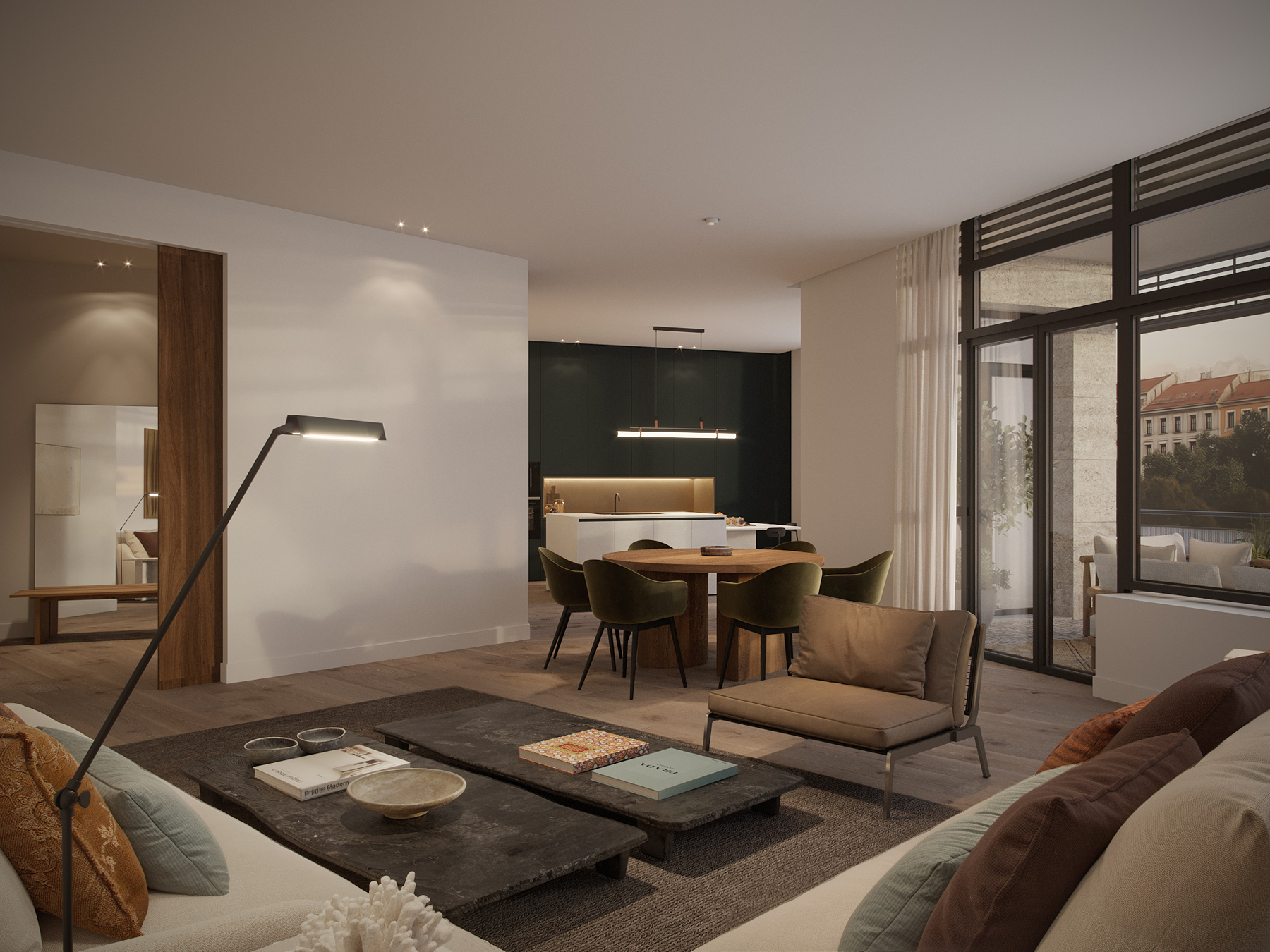  Newly built apartment in a cutting-edge building on Paseo de la Castellana. - 物件實景