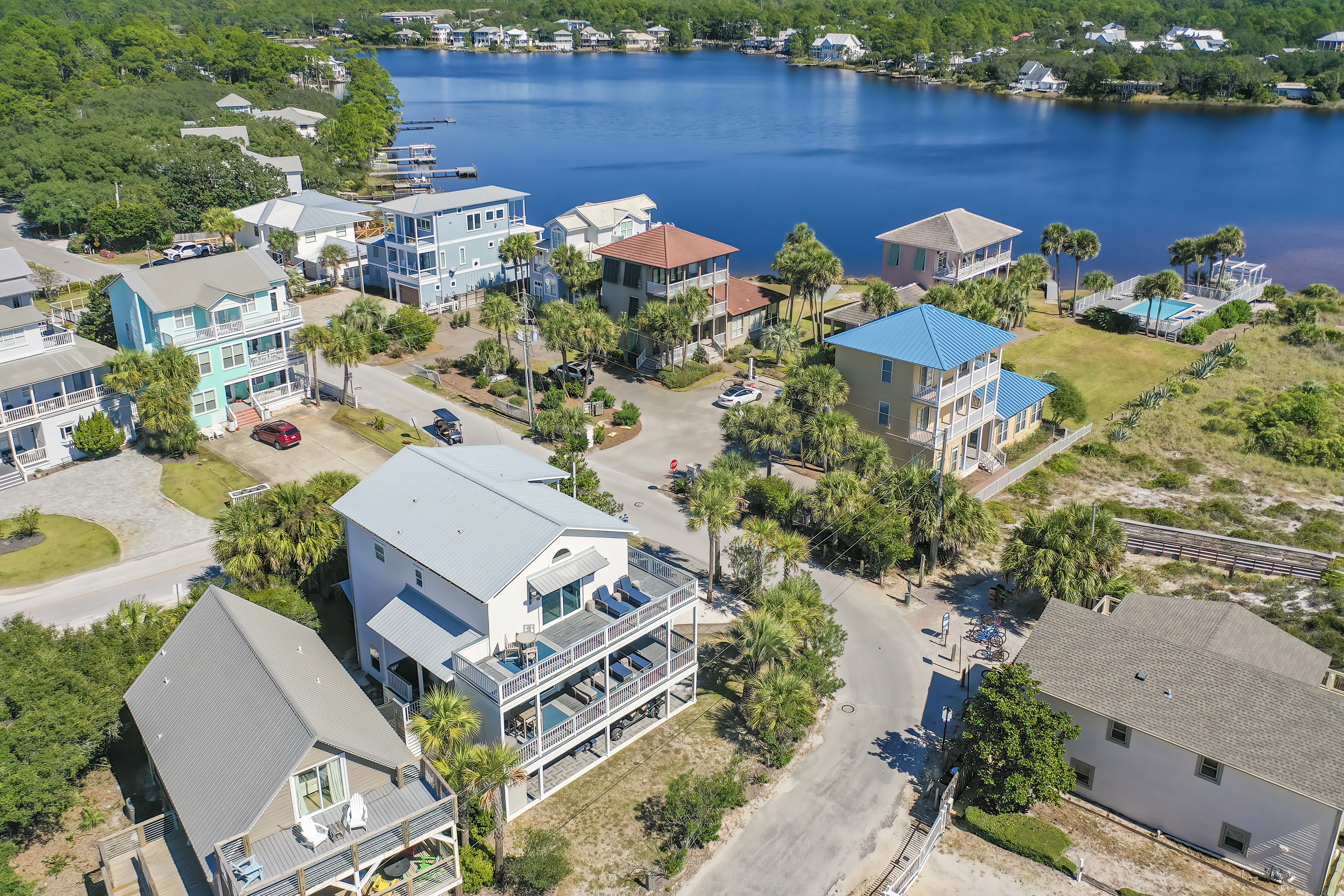  Multi-Generational Beach House With Gulf- And Dune-Lake Views Steps From Sands - 物件實景