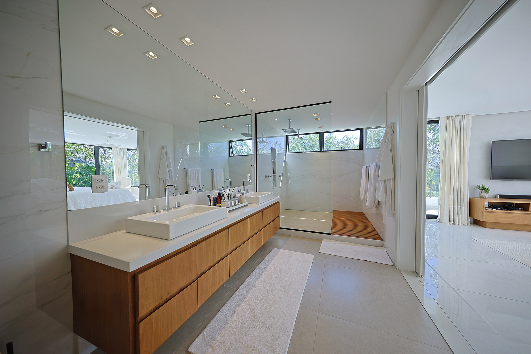  Contemporary House with 5 Suites in Barra da Tijuca - 物件實景