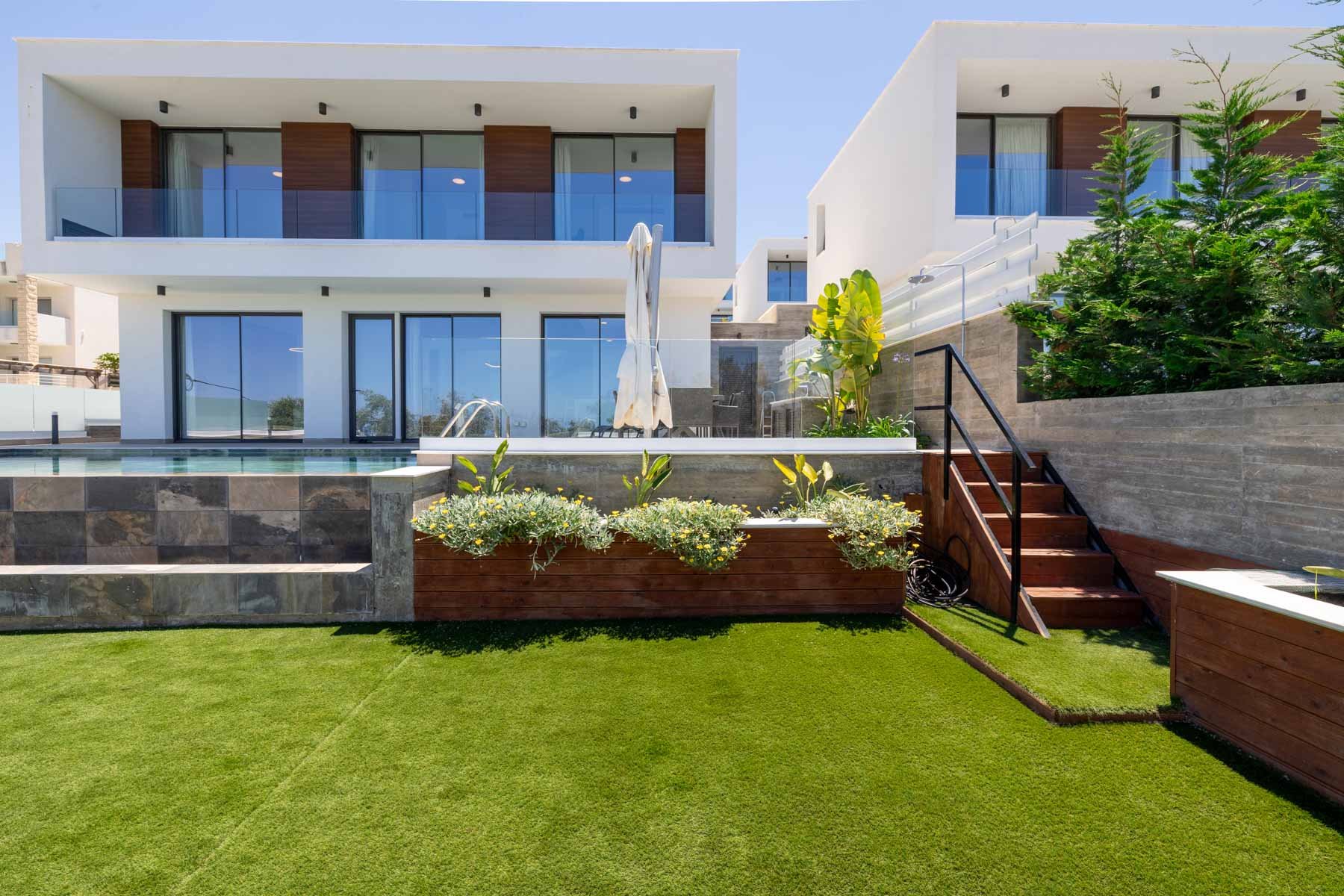  3-Bedroom Sea View Villa with Private Pool in Chloraka, Pafos - 物件實景