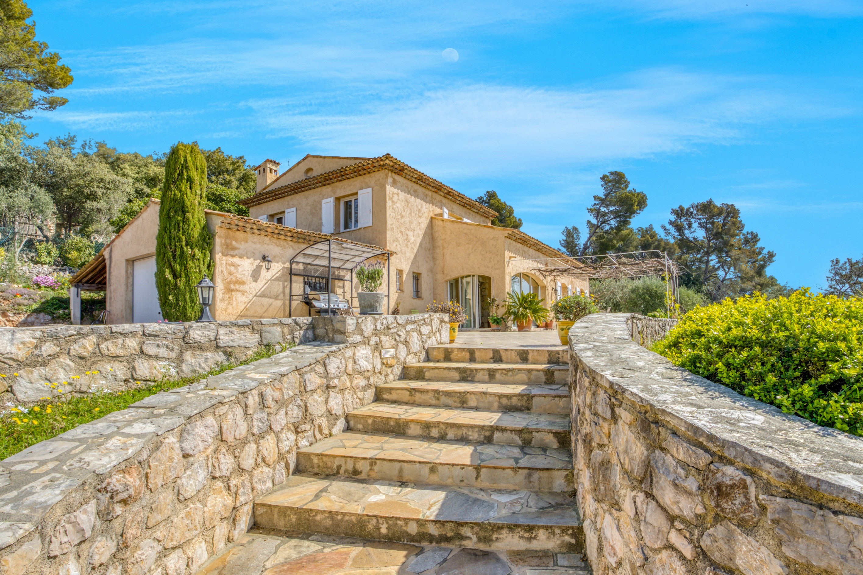  Stunning Provençal villa with clear view, glimpse of the sea, heated pool, in C… - 物件實景