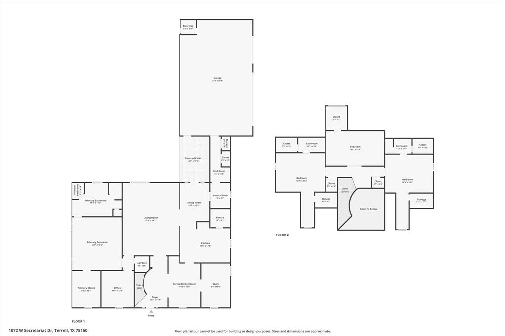 Terrell, Texas, 75160, United States, 4 Bedrooms Bedrooms, ,5 BathroomsBathrooms,Residential,For Sale,1827226