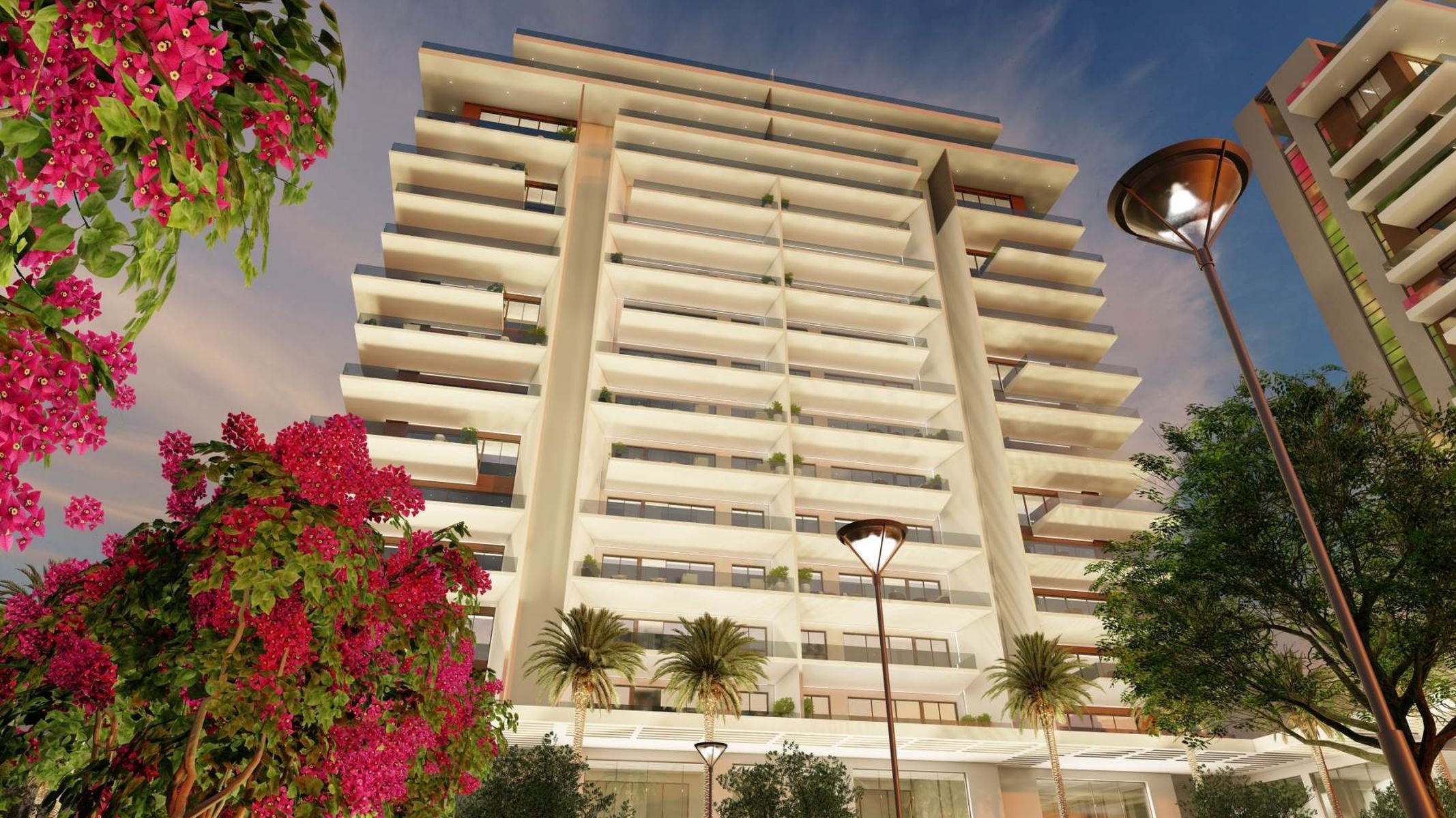  4 Bedroom Apartment with Sweeping Sea Views from the 12th Floor in Pafos - 物件實景