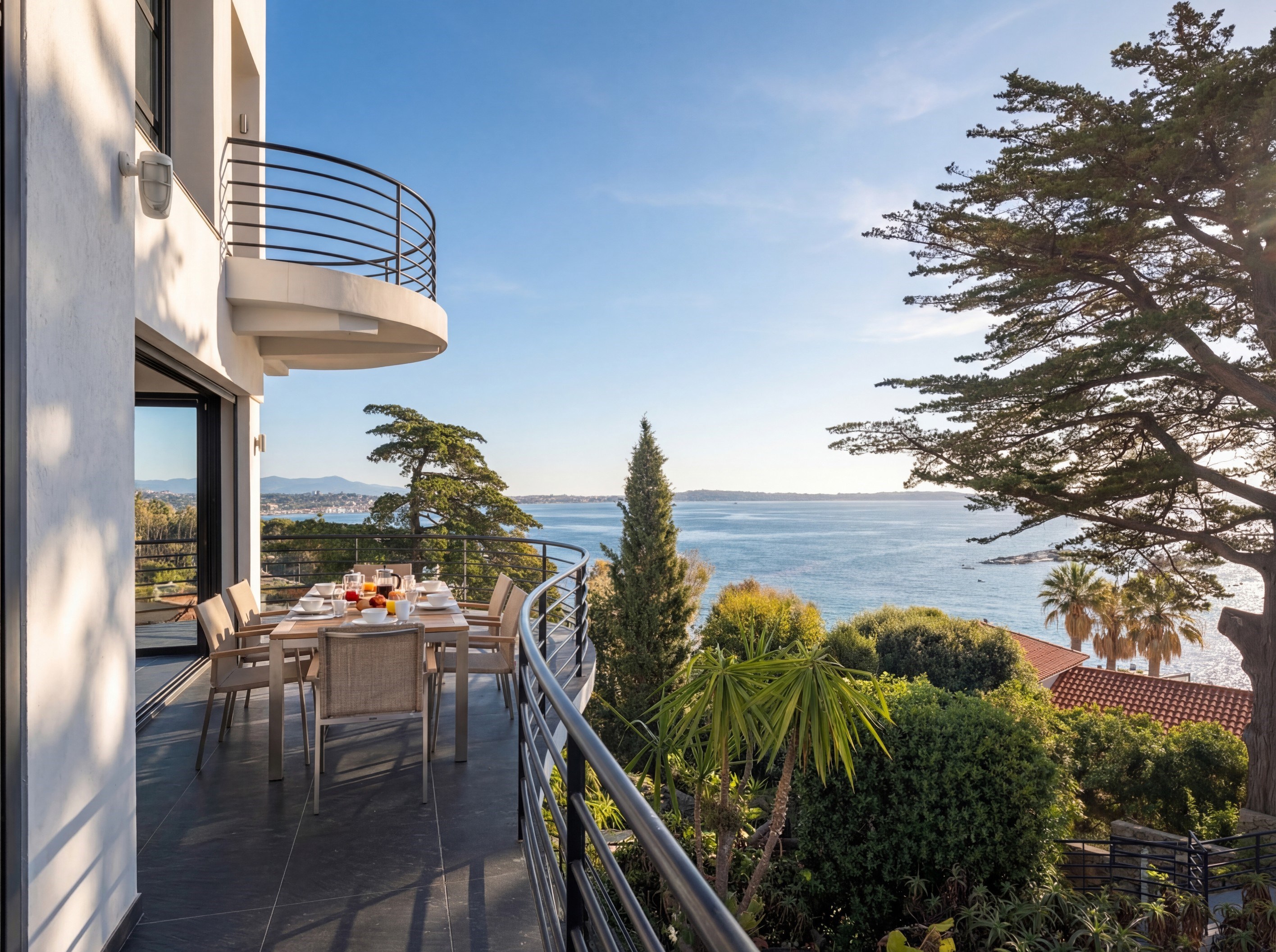  Cannes Californie villa 300 sqm sea view Cap d’Antibes 6 bedroom pool guest apa… - 物件實景