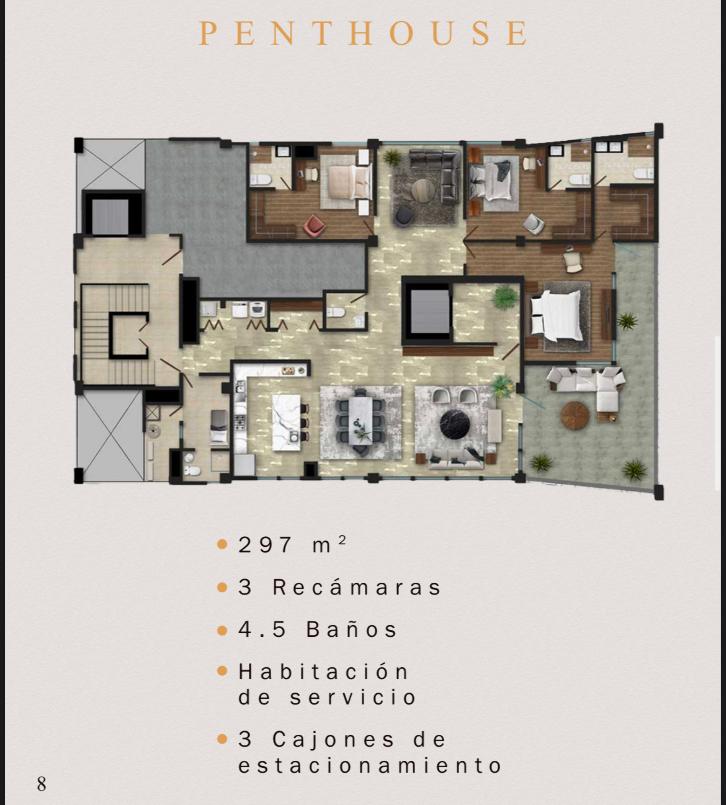 Garza Sada, Monterrey, Nuevo León, 64860, Mexico, 3 Bedrooms Bedrooms, ,3 BathroomsBathrooms,Residential,For Sale,Garza Sada,1442852