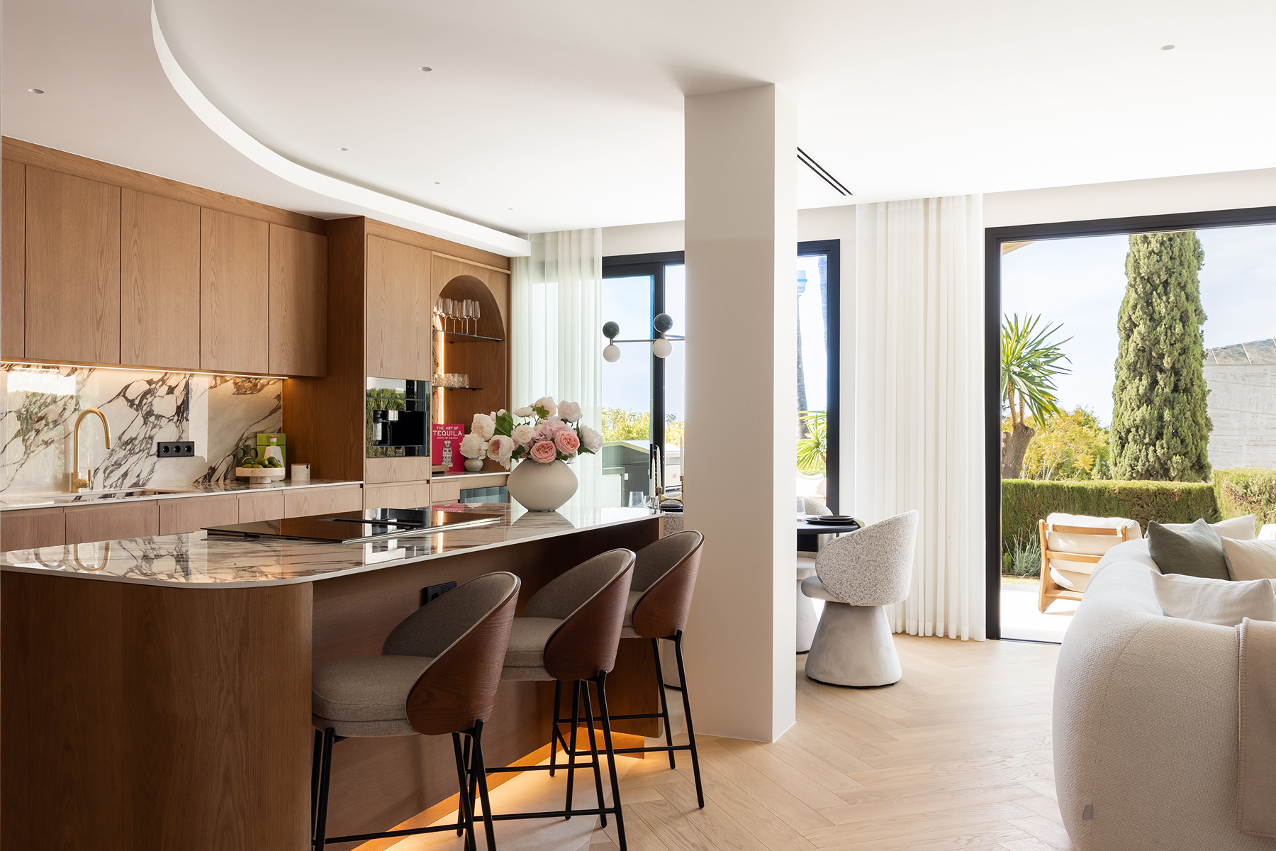  Terraced house with sea views and exceptional solarium in La Quinta, Benahavís - 物件實景