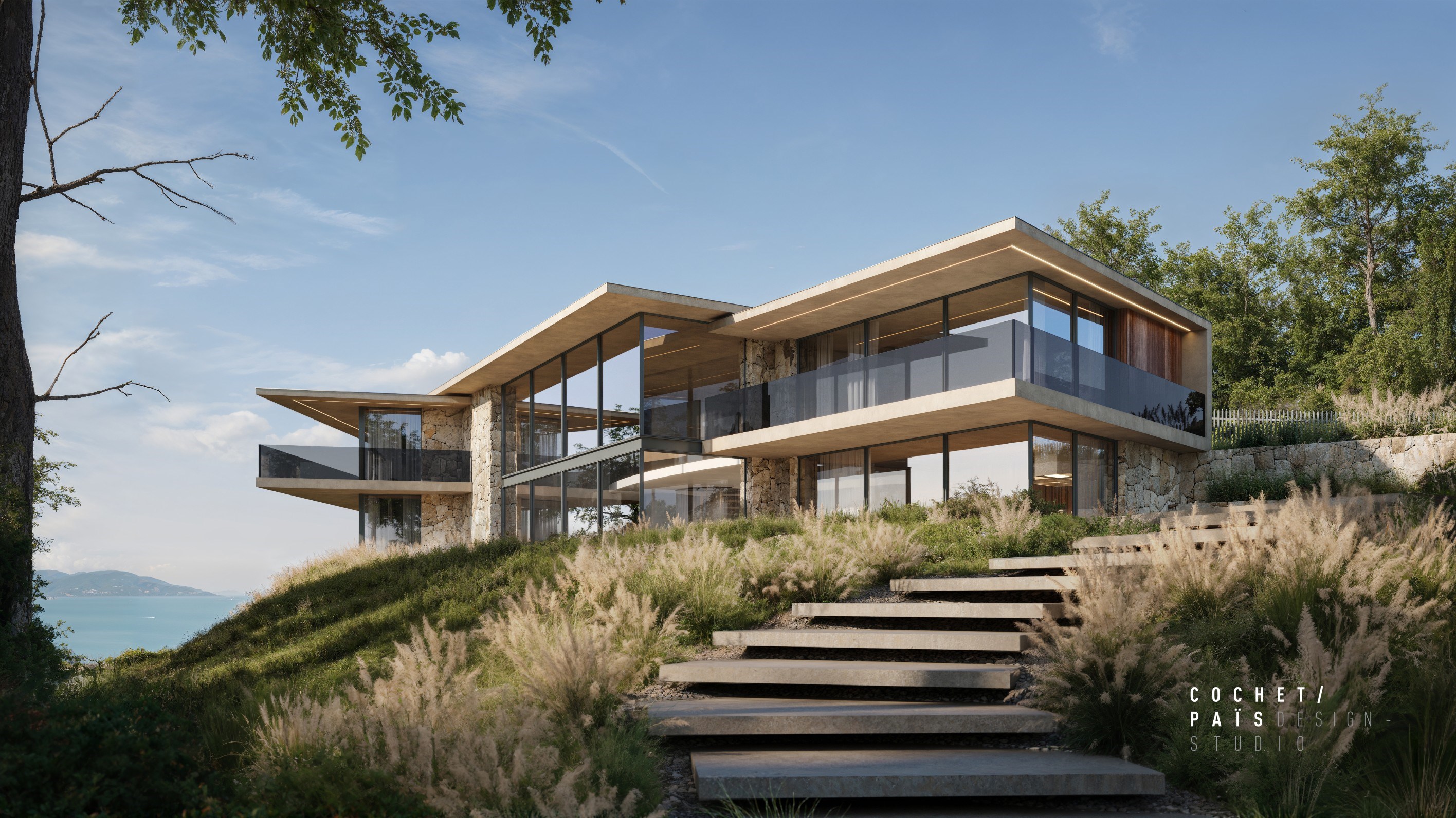  Sea view villa with approved renovation permit in Théoule-sur-Mer - 物件實景