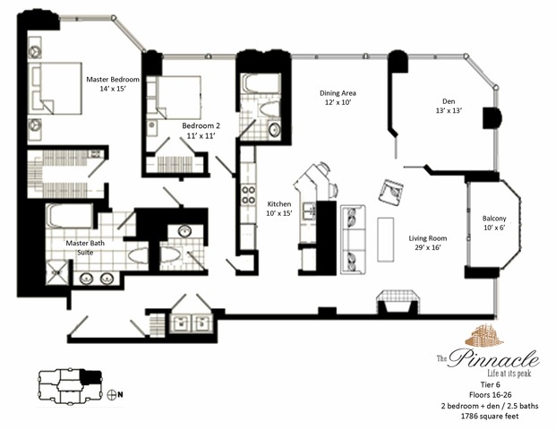 Chicago, Illinois, 60611, United States, 2 Bedrooms Bedrooms, ,3 BathroomsBathrooms,Residential,For Sale,1901320