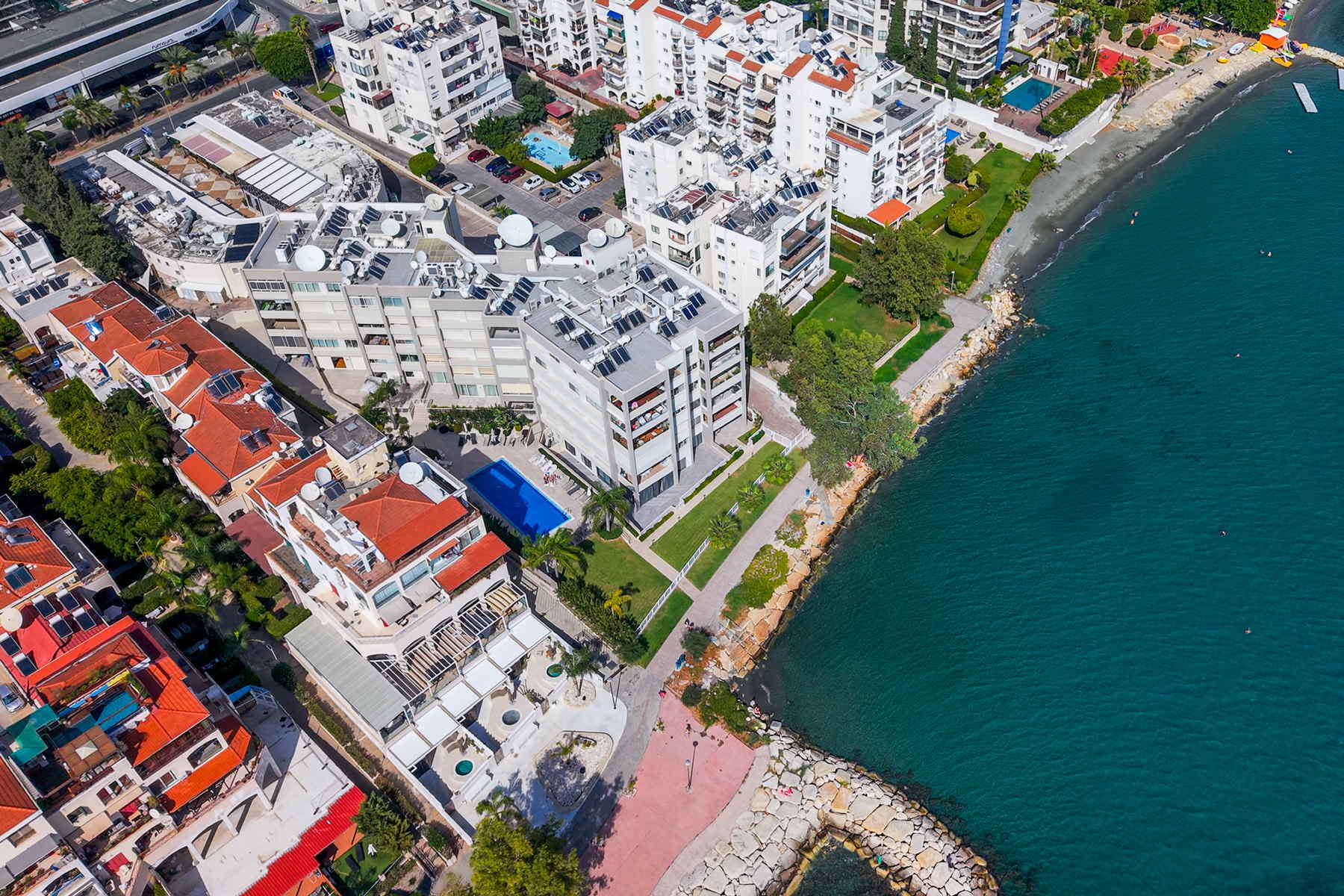  Three Bedroom Ground Floor Apartment 200 m from the Beach in Germasogeia - 物件實景