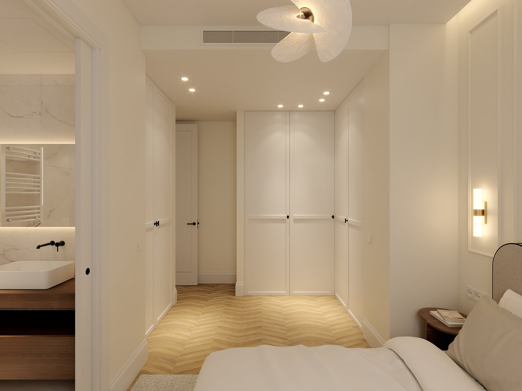  Flat in a classic building with French balcony, in Almagro, Madrid - 物件實景
