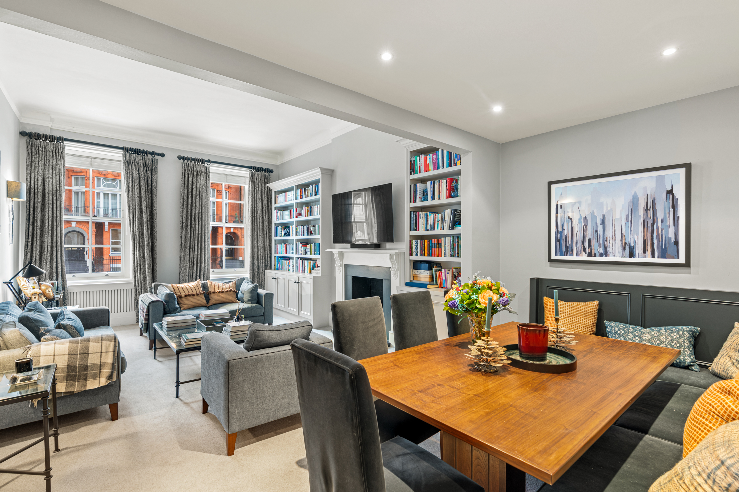  A Raised Ground Floor Apartment on Pont Street - 物件實景