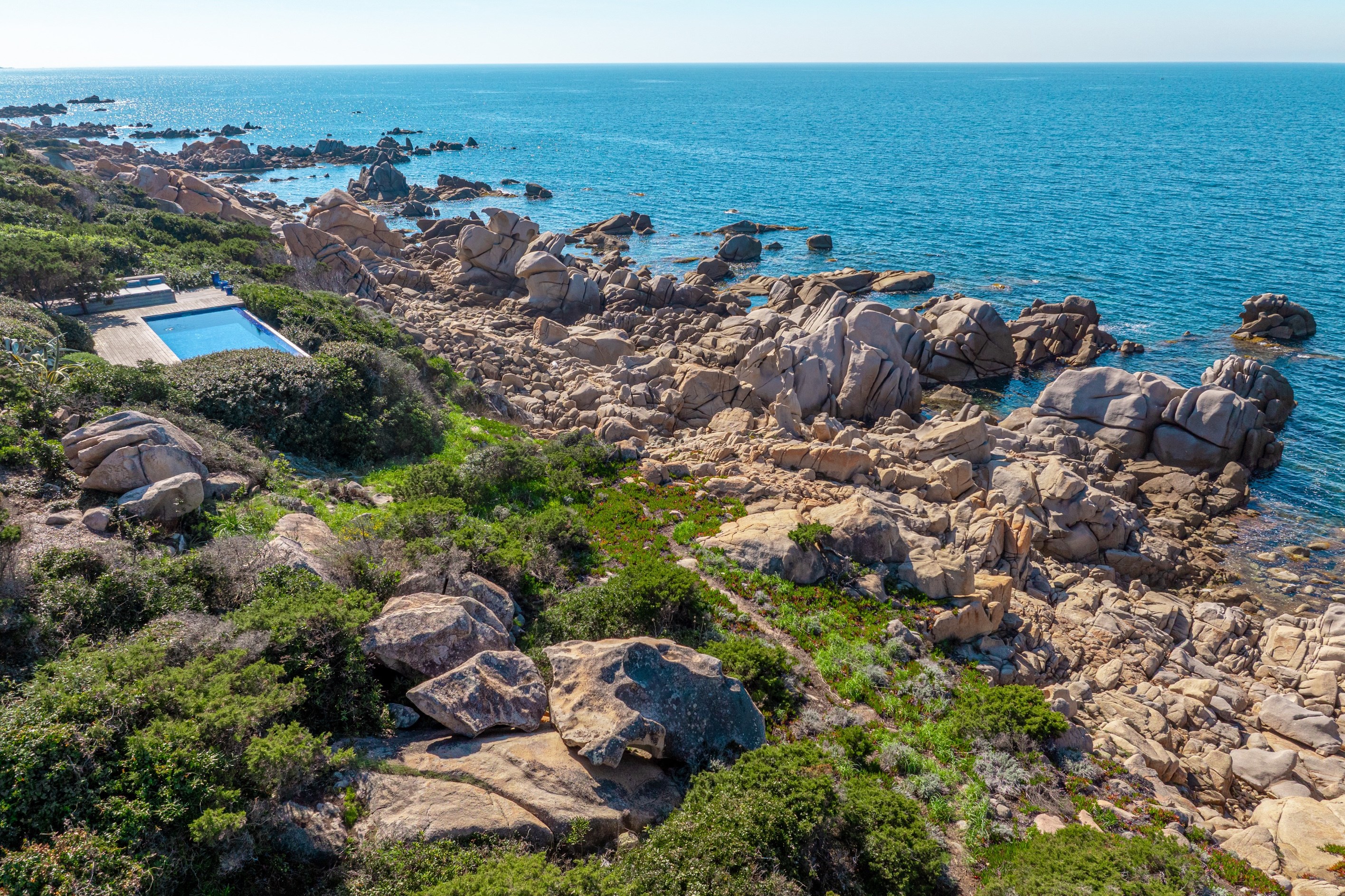 Luxury waterfront villa, pool and sea view at Coti-Chiavari / Gulf of Ajaccio -… - 物件實景