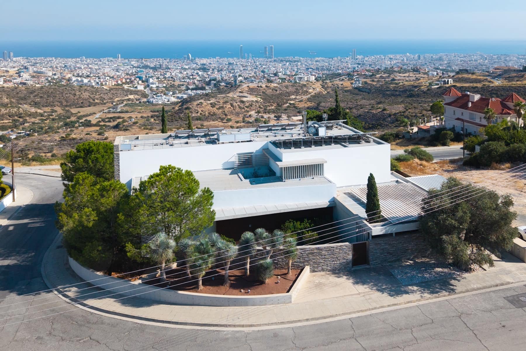  Sea-View Five Bedroom Villa with Private Pool in Mesa Geitonia, Limassol - 物件實景