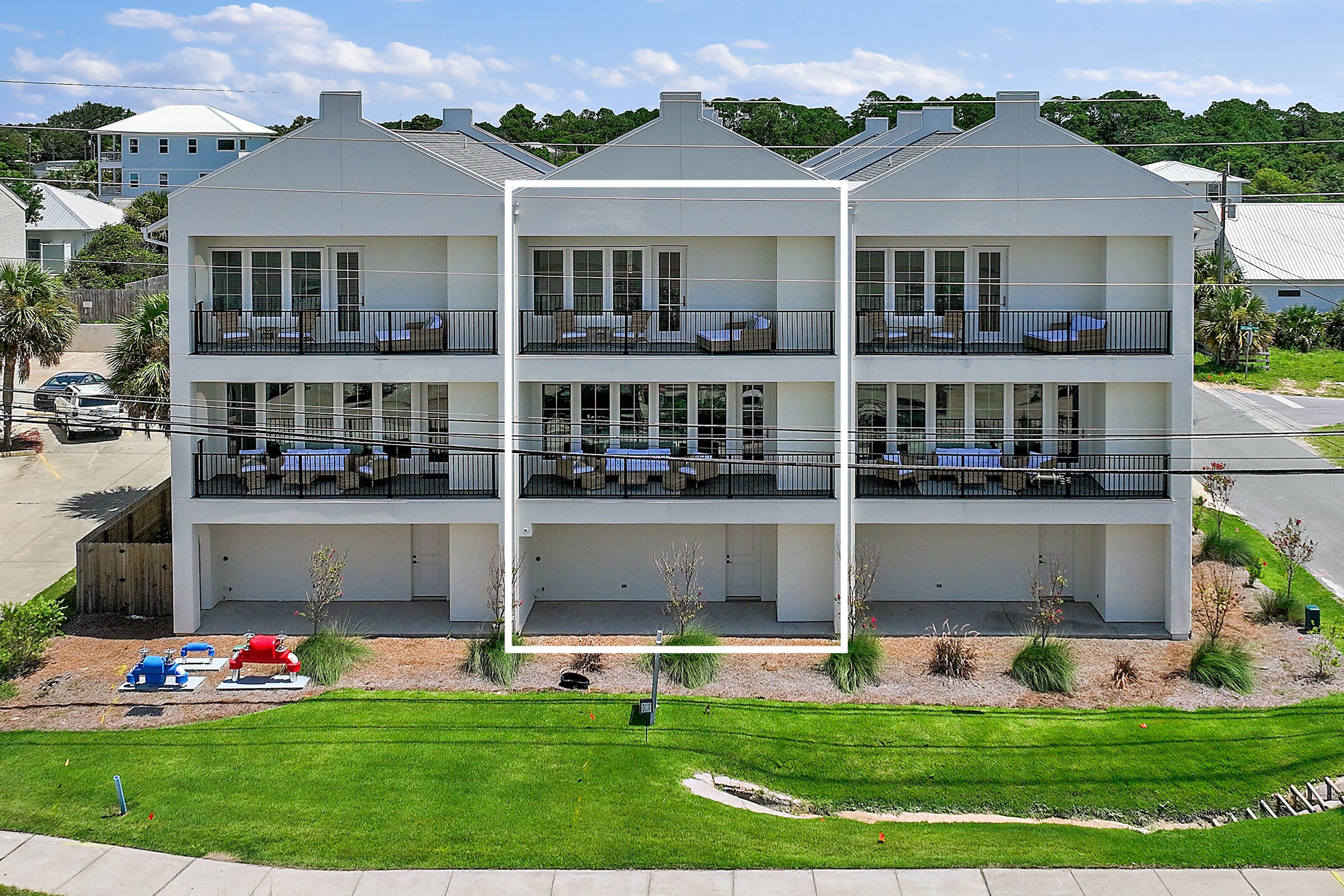  Luxury Concrete Gulf View Townhome - 物件實景