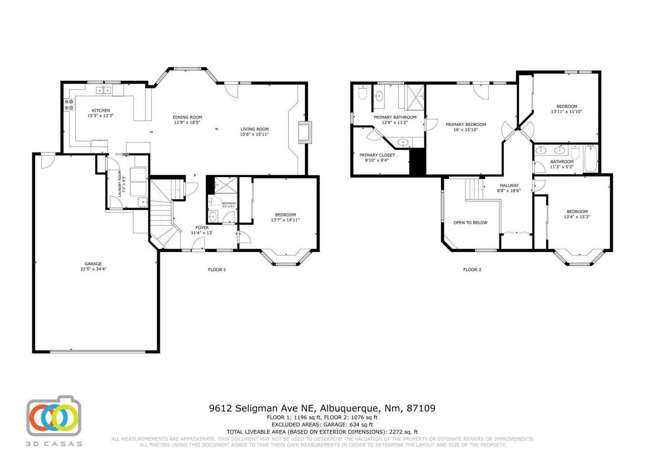 Albuquerque, New Mexico, 87109, United States, 4 Bedrooms Bedrooms, ,3 BathroomsBathrooms,Residential,For Sale,1847808