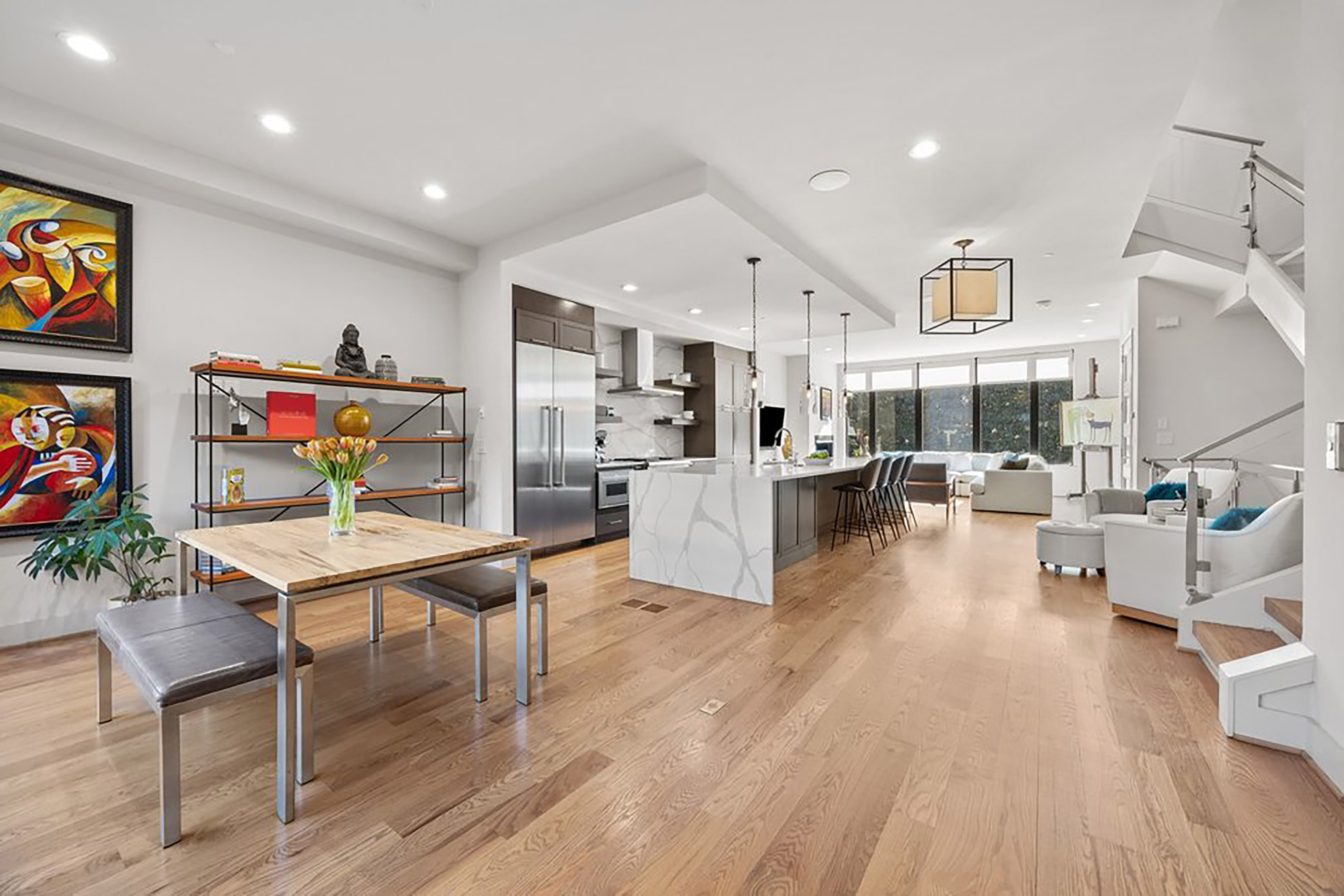  Luxury Buckhead Townhome with Fourth Floor Sky Lounge and Elevator - 物件實景