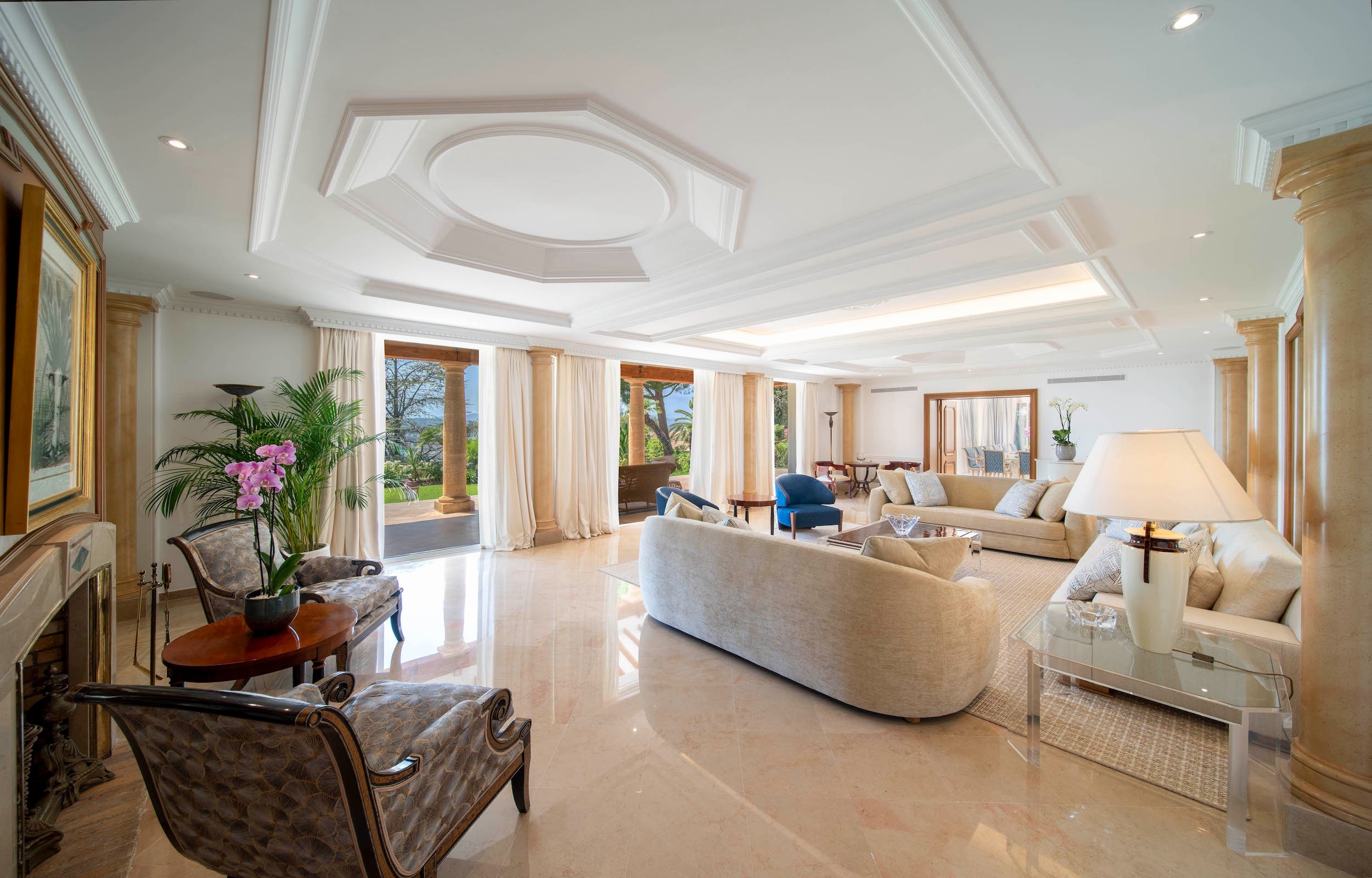  Exceptional private estate with panoramic sea views in Cannes Californie - 物件實景