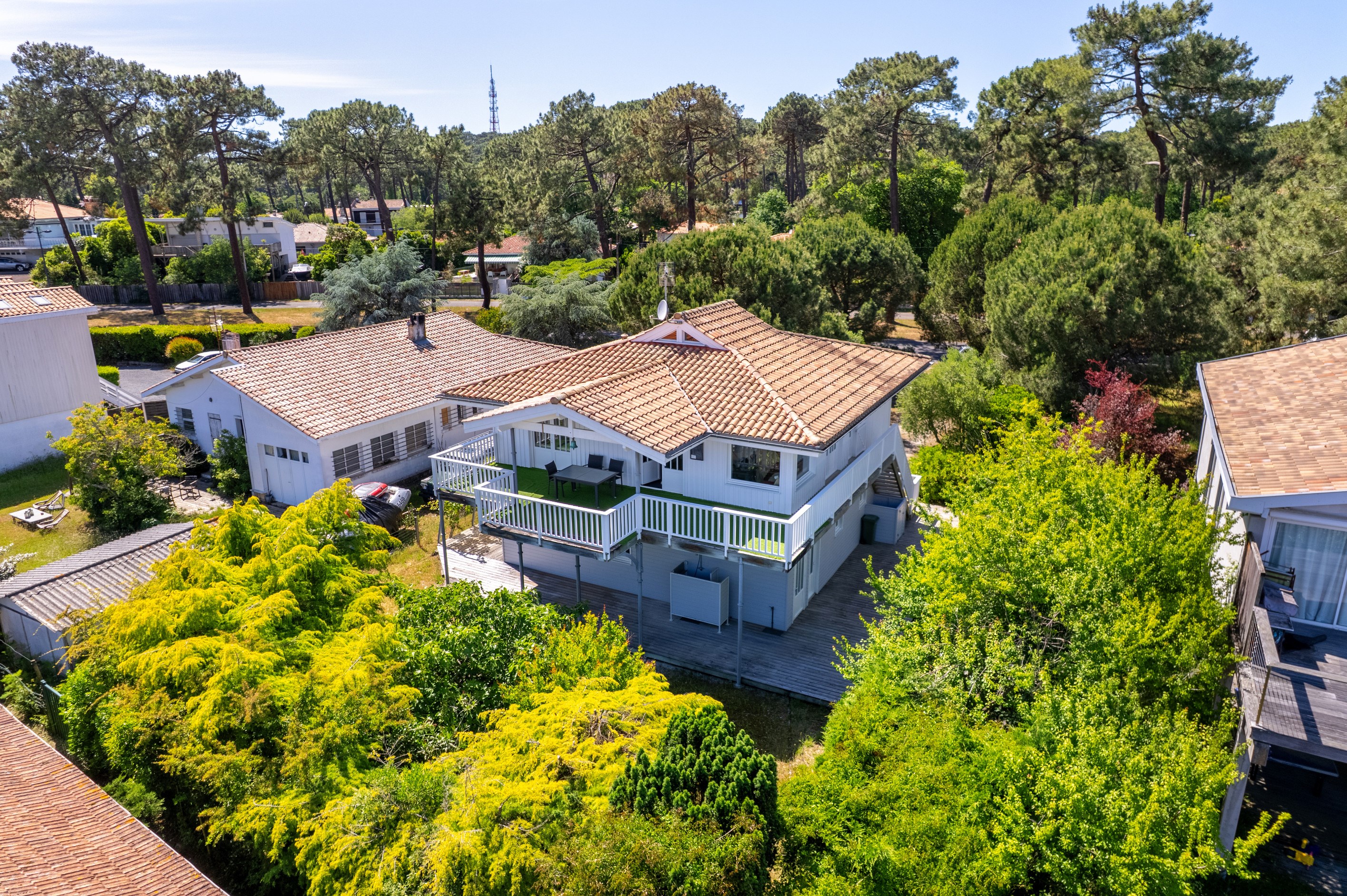  CAP FERRET PENINSULA - WOODEN VILLA WITH VIEWS OF THE BASSIN - 物件實景