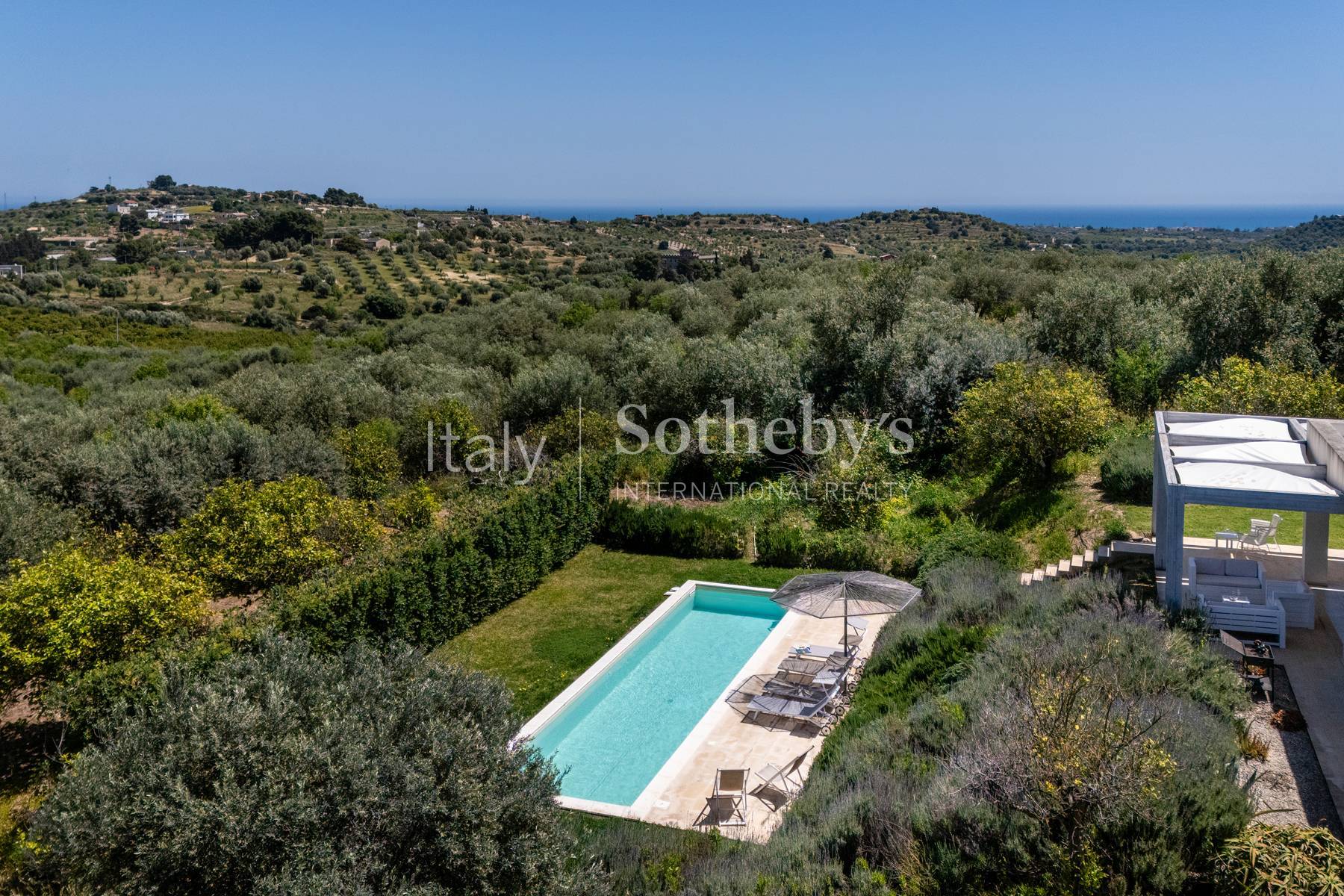  Villa with pool and panoramic views over the Val di Noto - 物件實景
