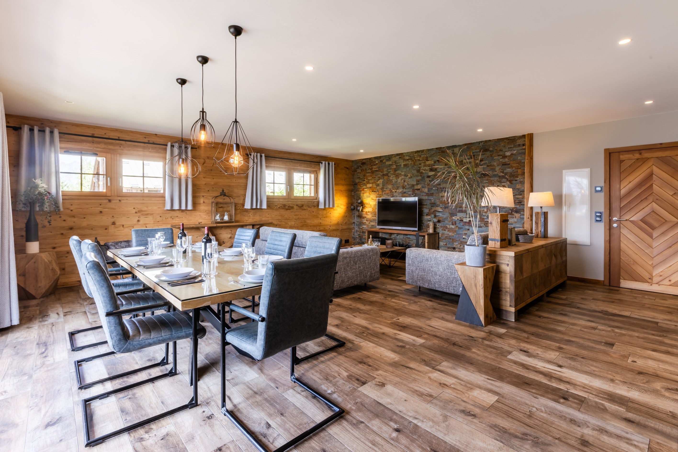  Chalet Alpage – Comprising three apartments in the heart of Villard-Reculas - 物件實景