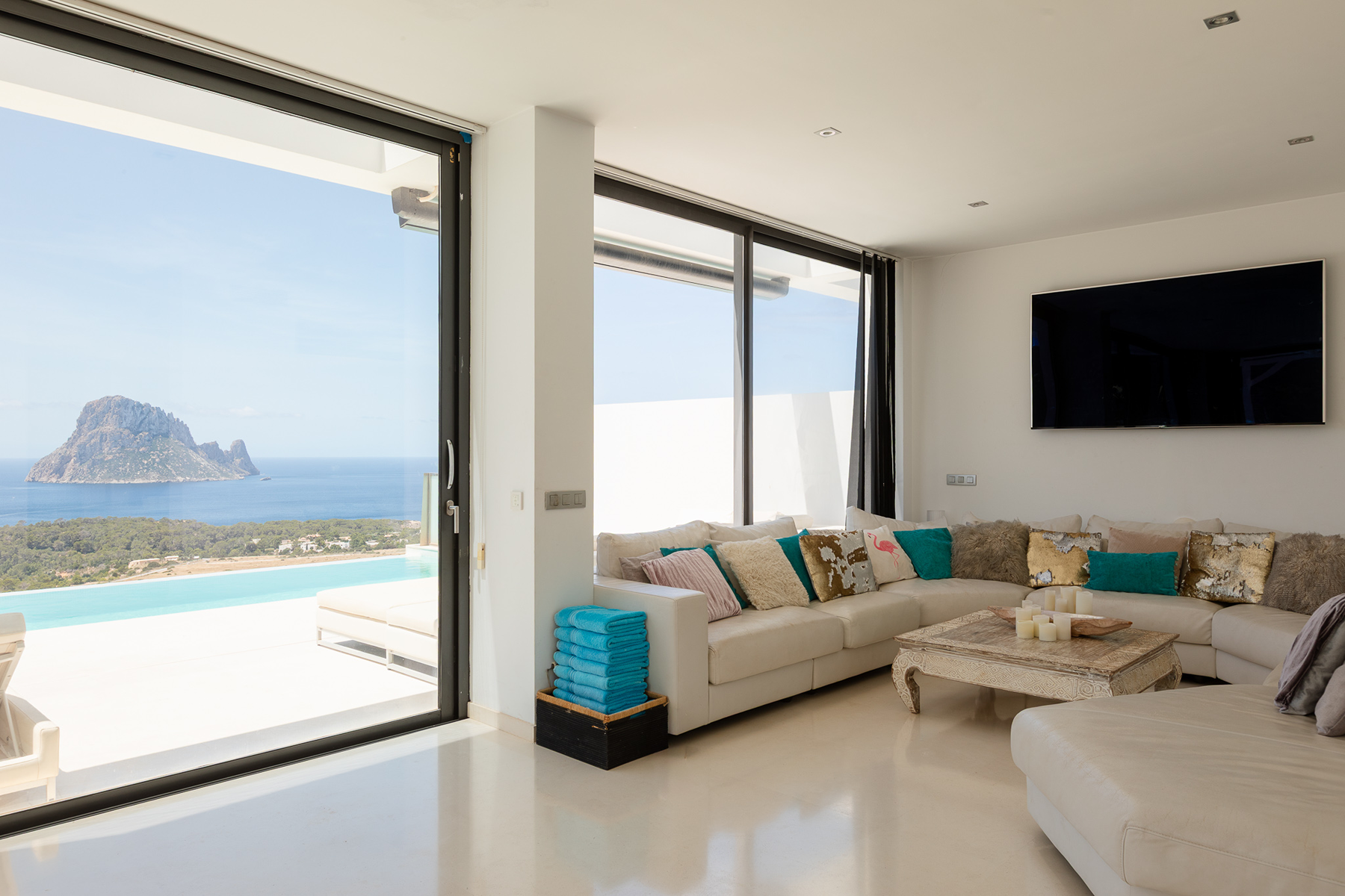  Modern villa with sea views in Cala Carbo, Ibiza - 物件實景