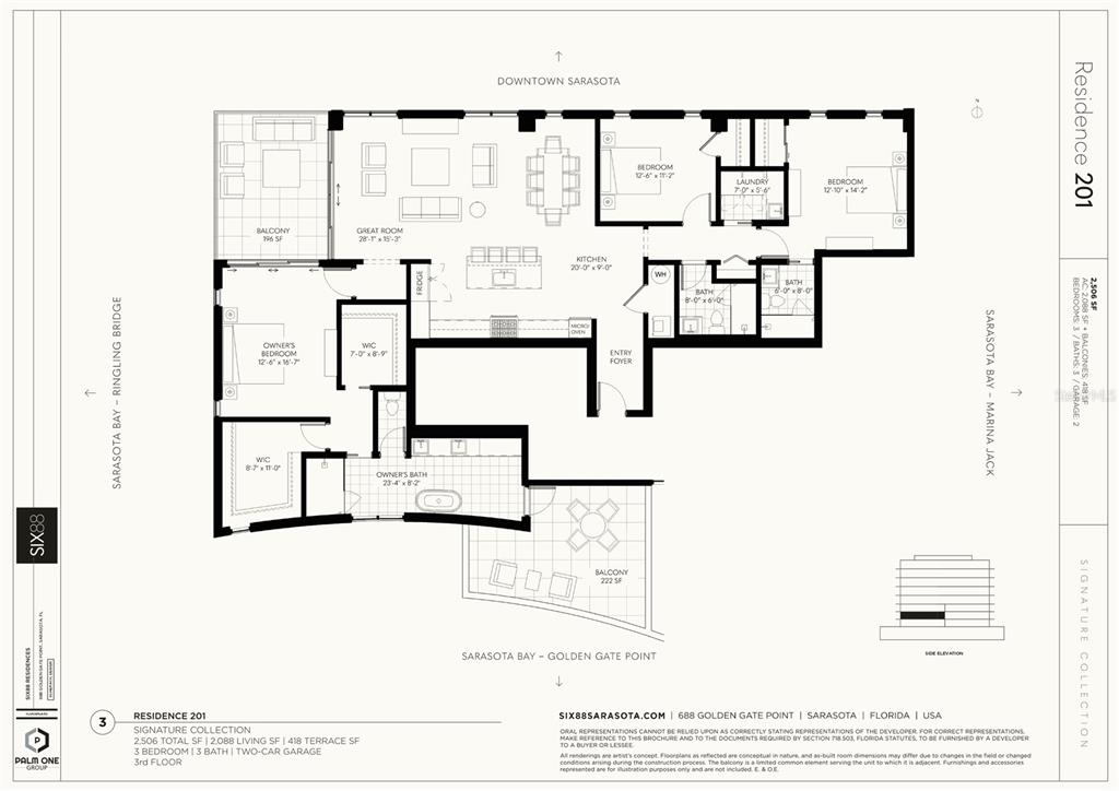 Sarasota, Florida, 34236, United States, 3 Bedrooms Bedrooms, ,3 BathroomsBathrooms,Residential,For Sale,1827938