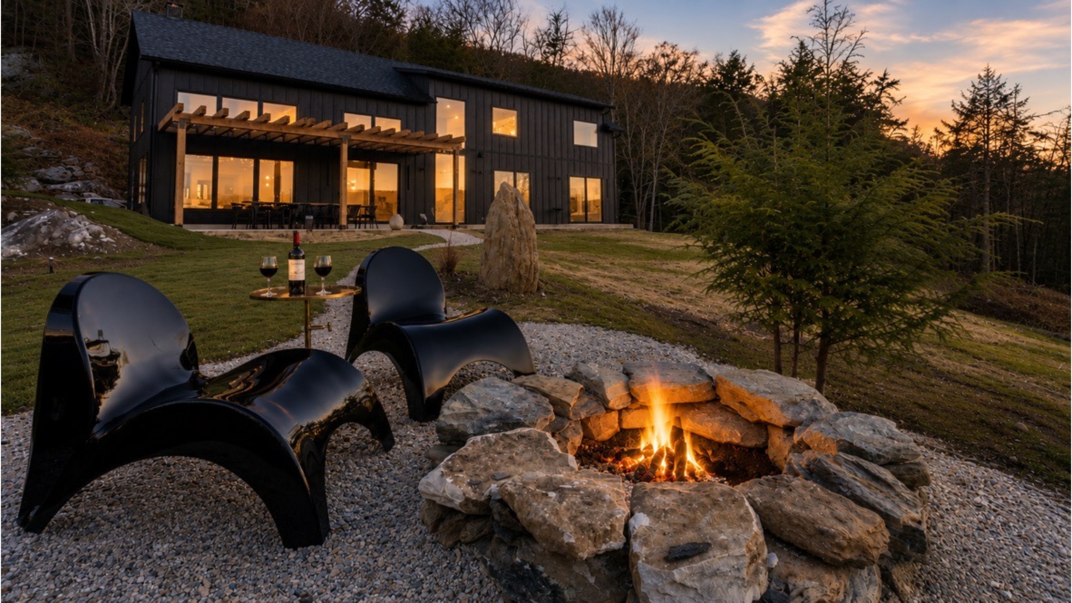  Brand New Luxury Retreat with Panoramic Berkshire Vistas - 物件實景