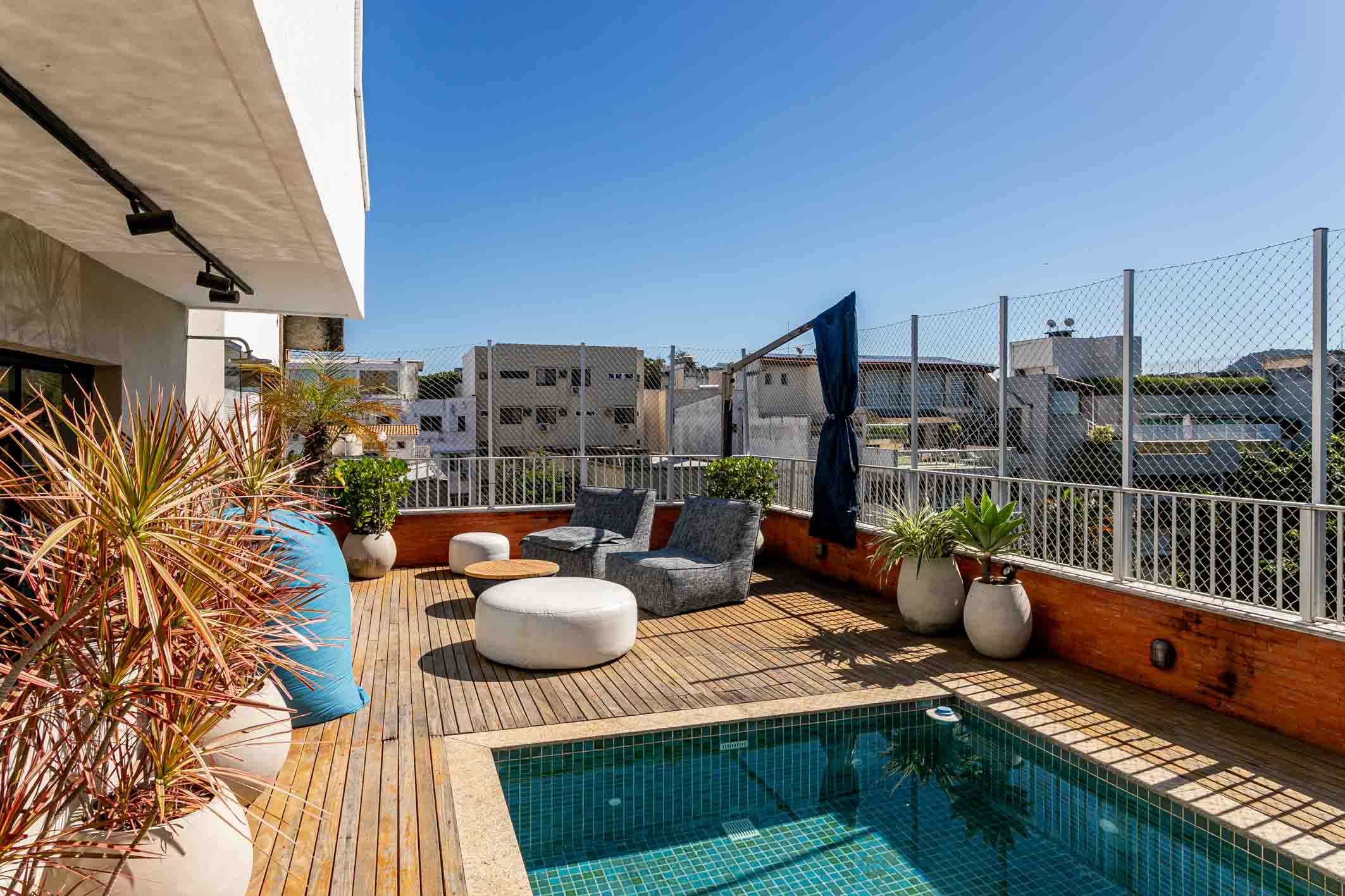  Jardim Oceânico, linear penthouse with four suites and leisure area - 物件實景