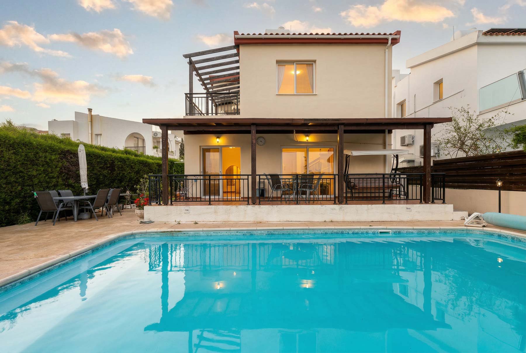  Four Bedroom Villa with a Private Pool in Geroskipou, Pafos - 物件實景