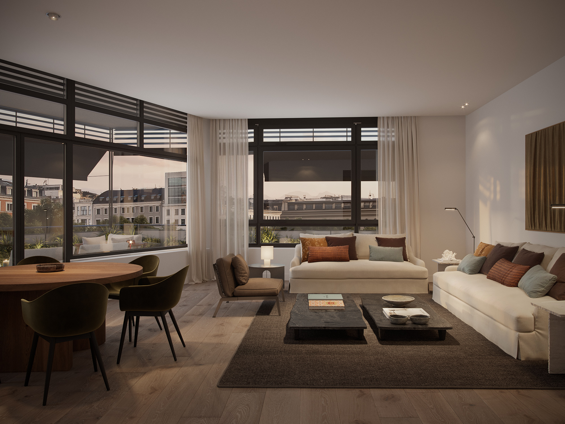  Newly built apartment in a cutting-edge building on Paseo de la Castellana. - 物件實景