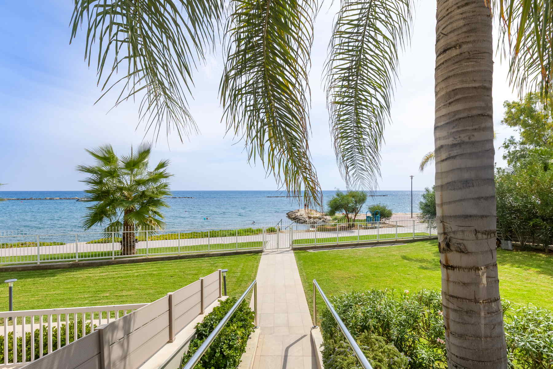  Three Bedroom Ground Floor Apartment 200 m from the Beach in Germasogeia - 物件實景