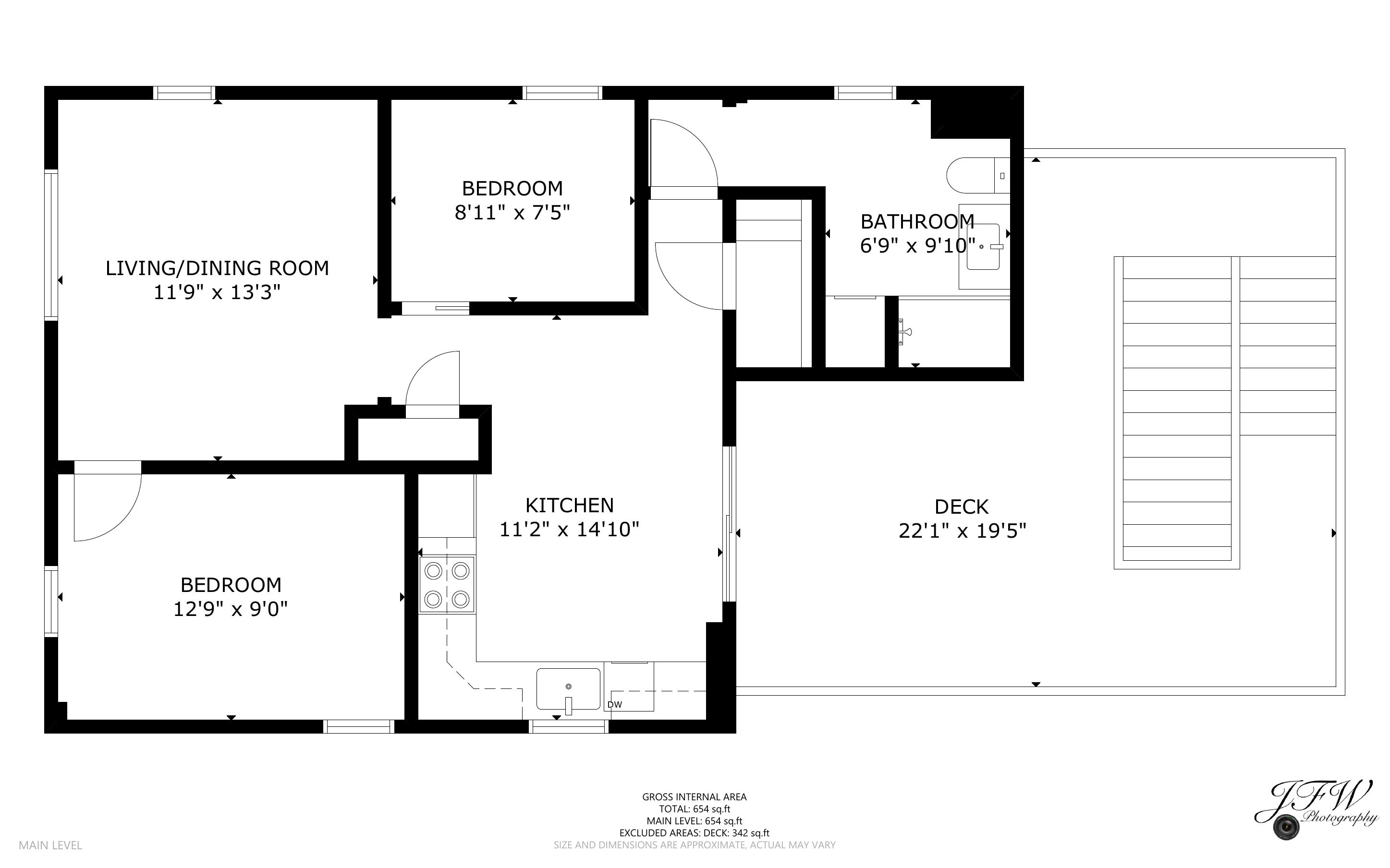  Private West End Escape with Expansive Deck and Natural Light - 物件實景