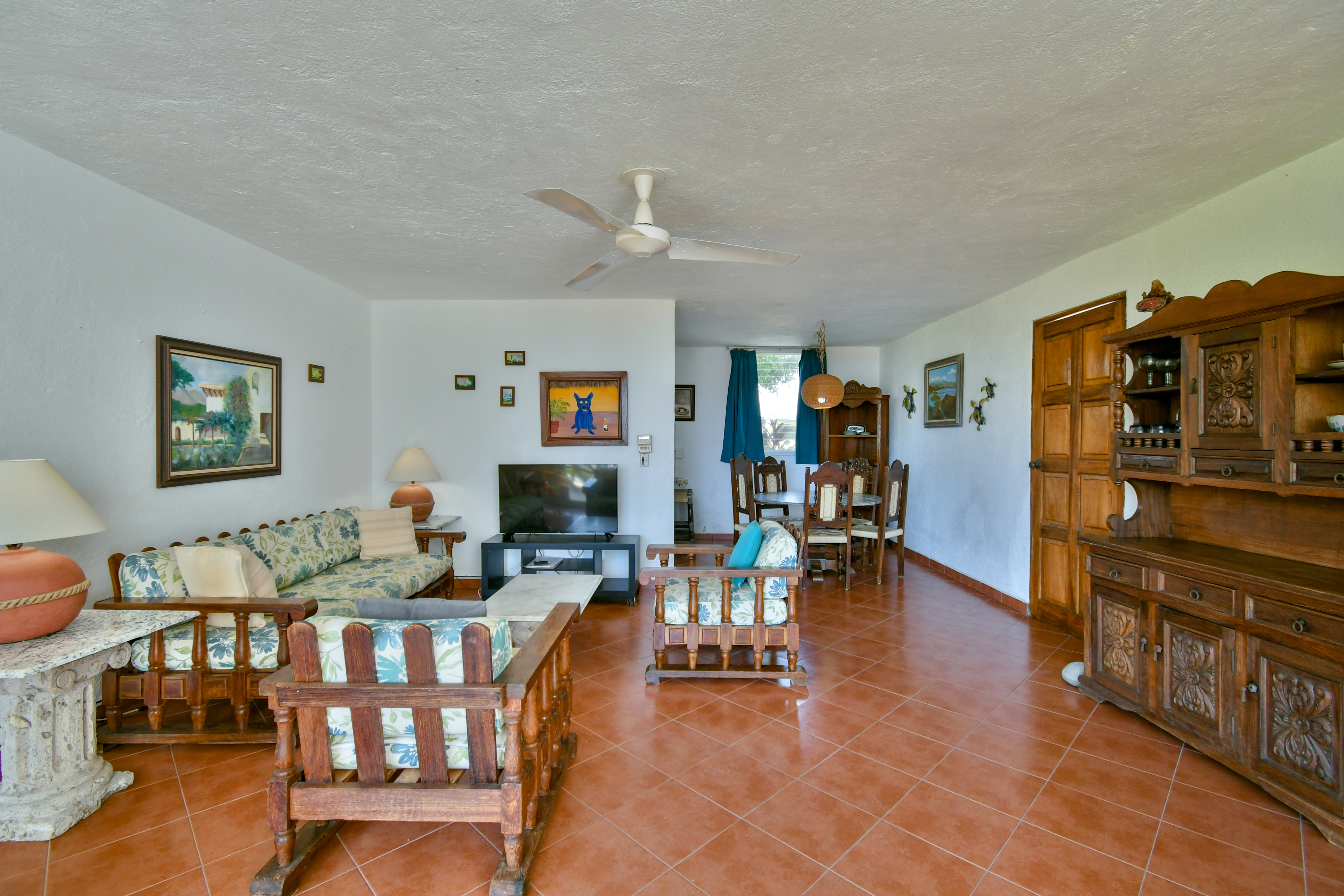  Departamento en venta en Vida del Mar, Manzanillo-planta baja y vista al jardín - 物件實景