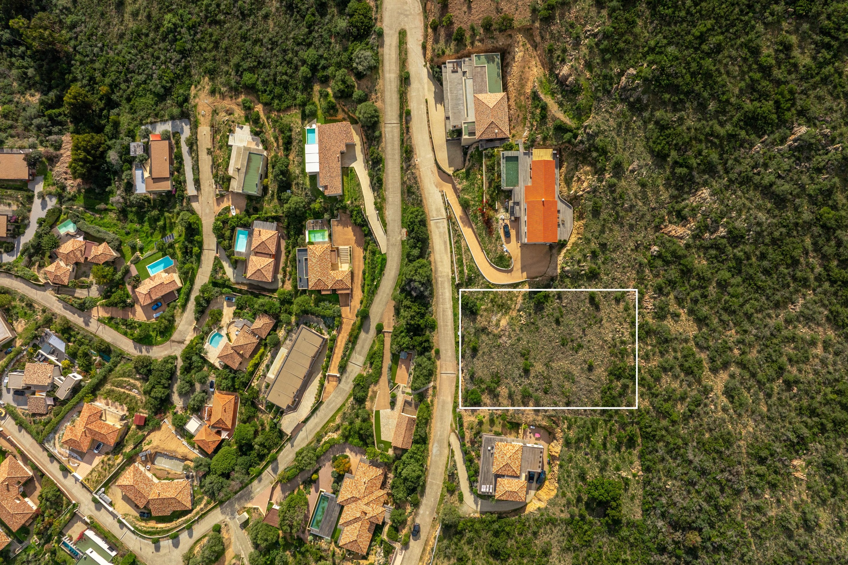  For sale : Building land with permit : villa with pool, panoramic sea view - Sa… - 物件實景