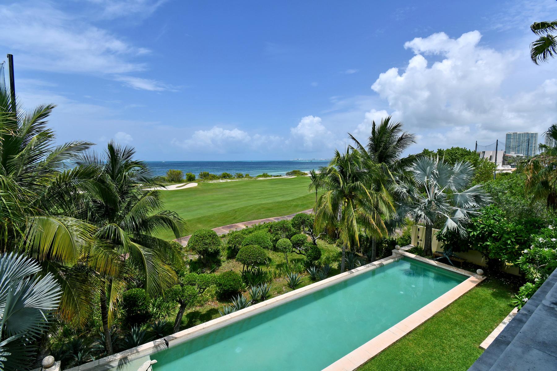  Ocean & Golf View Estate  Puerto Cancún - 物件實景