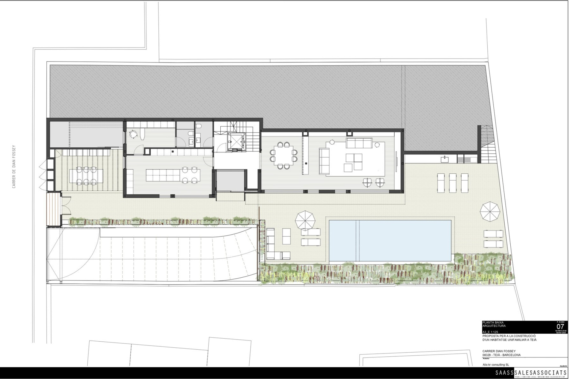  Designer house in exclusive urbanization with sea views, Teia - Costa Barcelona - 物件實景