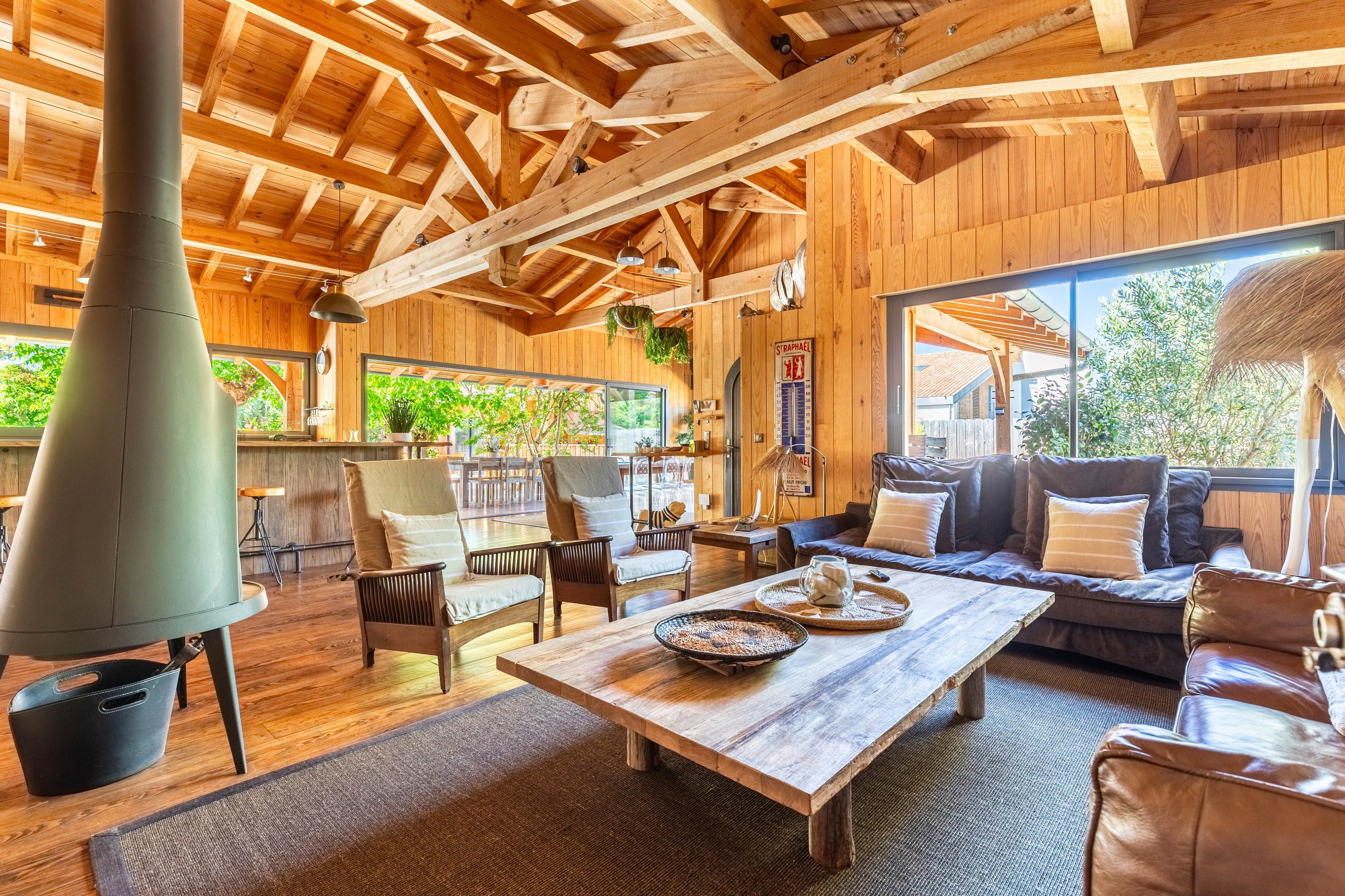  LA TESTE DE BUCH - SUBLIME WOODEN VILLA - SUPERB SWIMMING POOL - OUTBUILDING - … - 物件實景