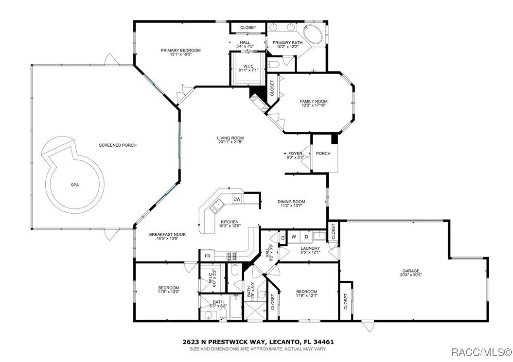 Lecanto, Florida, 34461, United States, 4 Bedrooms Bedrooms, ,3 BathroomsBathrooms,Residential,For Sale,1979266
